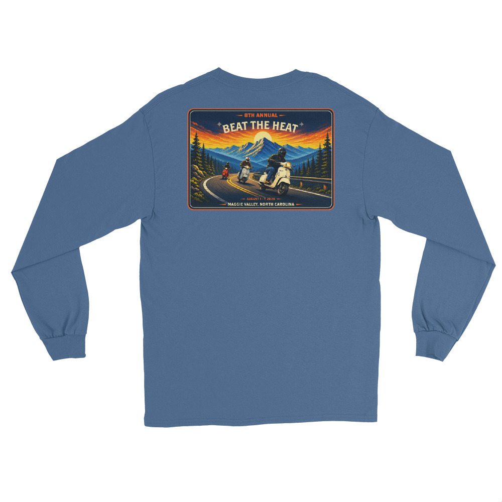 Beat the Heat Men’s Long Sleeve Shirt - Image 8