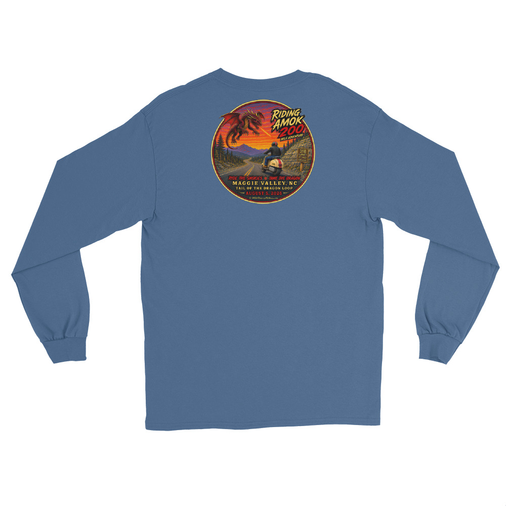 Dragon 200 Men’s Long Sleeve Shirt - Image 7