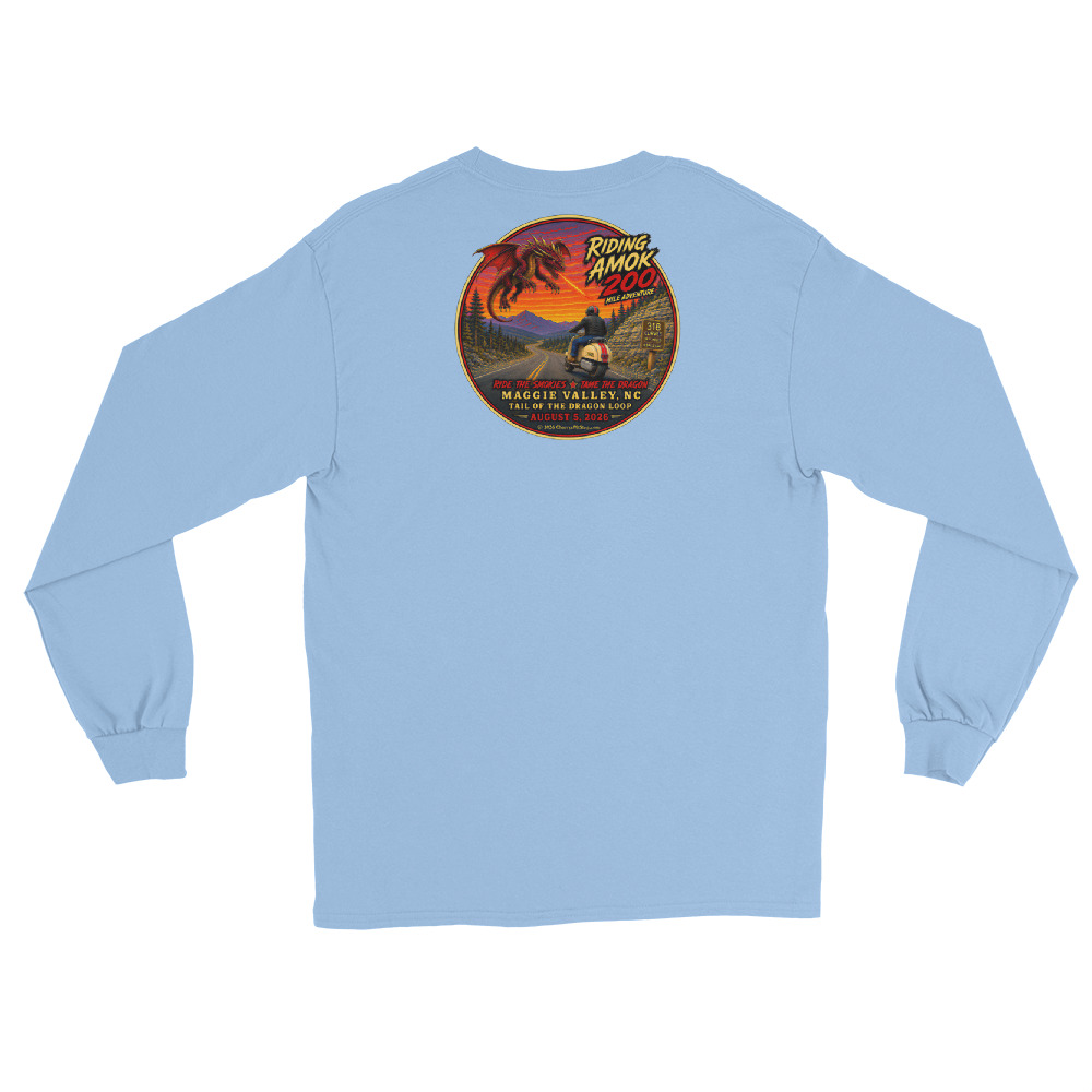Dragon 200 Men’s Long Sleeve Shirt - Image 9