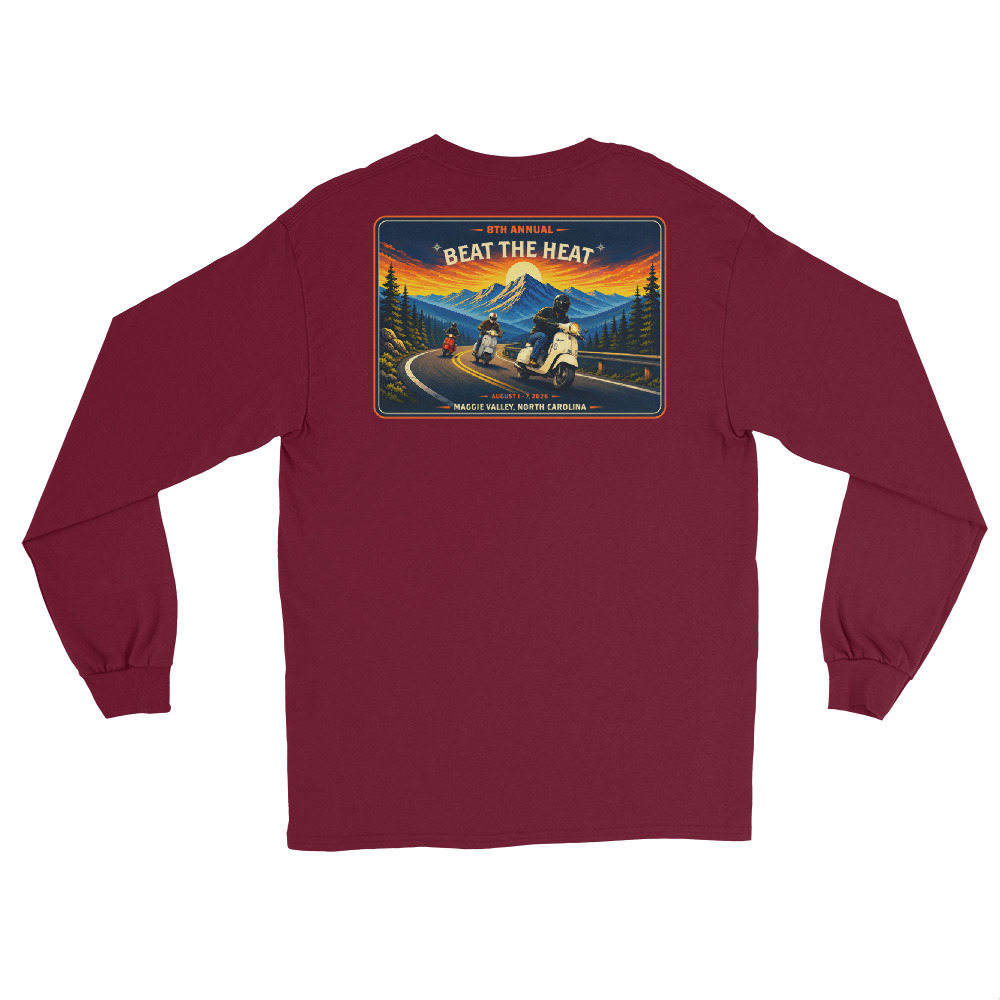 Beat the Heat Men’s Long Sleeve Shirt - Image 4