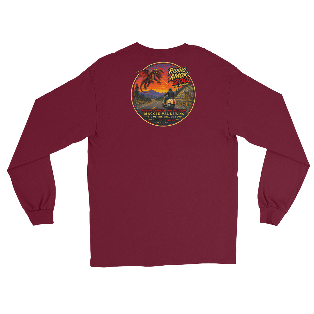 Dragon 200 Men’s Long Sleeve Shirt - Image 3