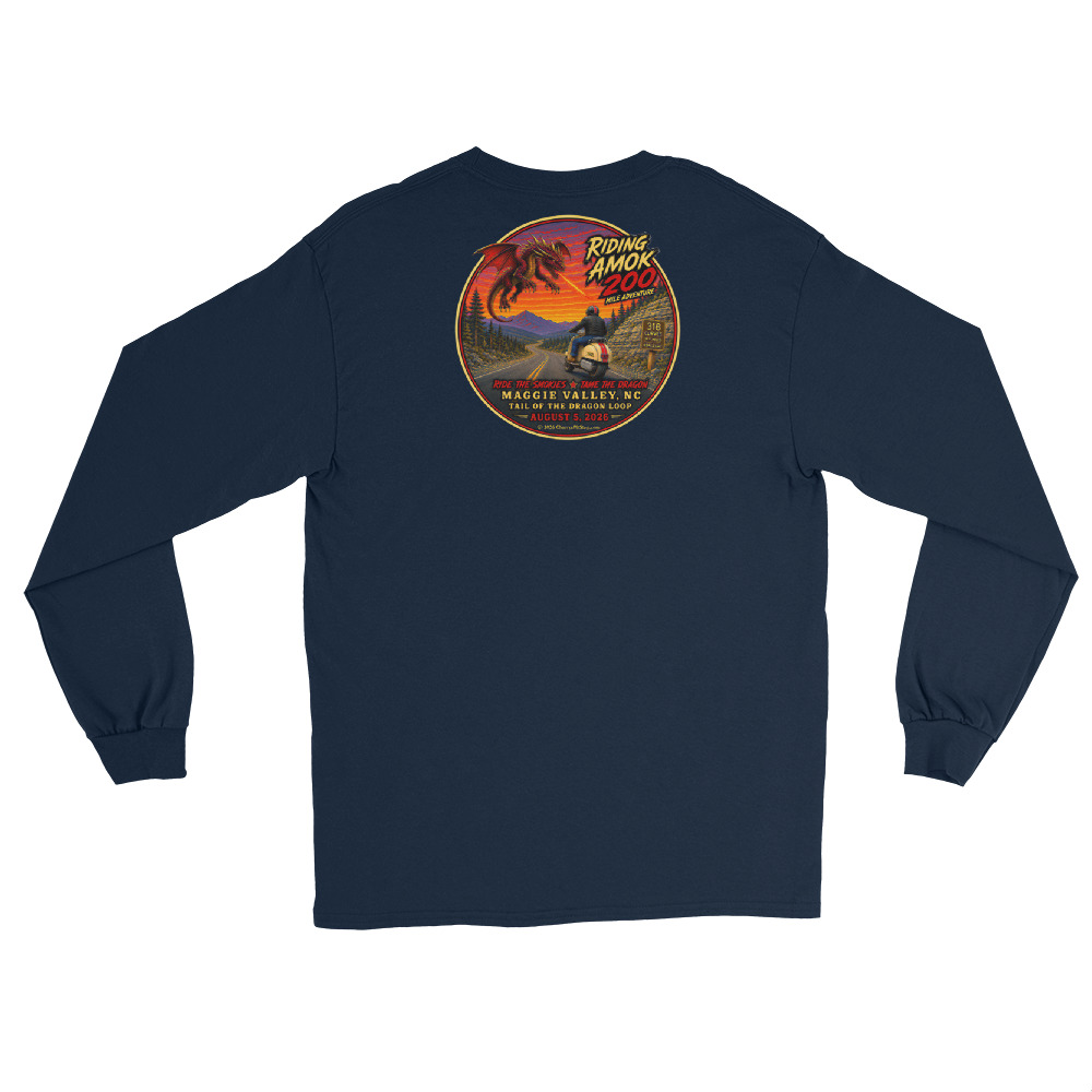 Dragon 200 Men’s Long Sleeve Shirt - Image 2