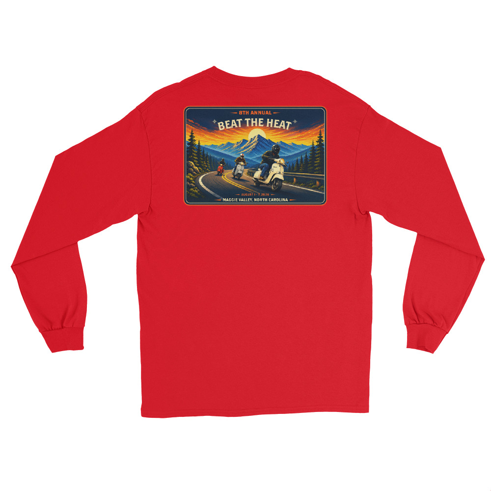 Beat the Heat Men’s Long Sleeve Shirt - Image 6