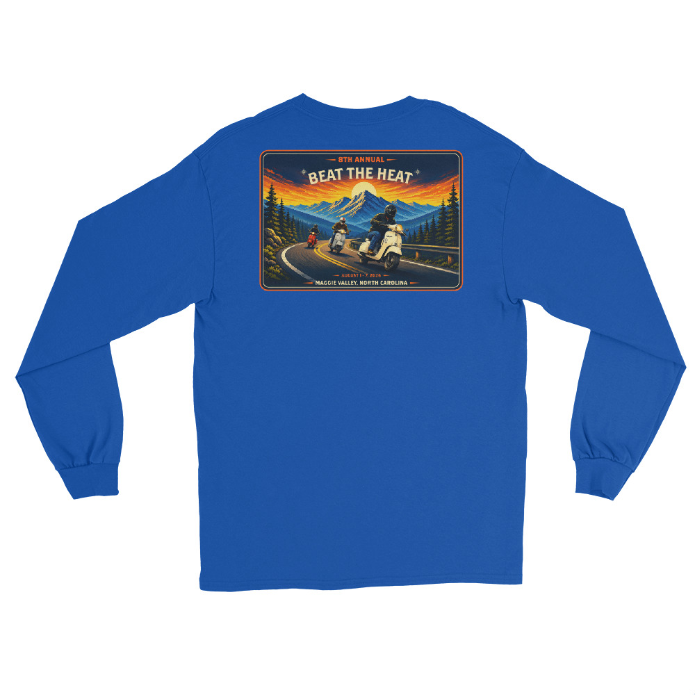 Beat the Heat Men’s Long Sleeve Shirt - Image 7