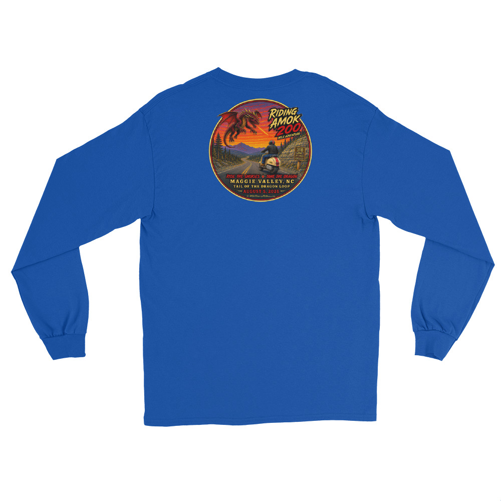 Dragon 200 Men’s Long Sleeve Shirt - Image 6