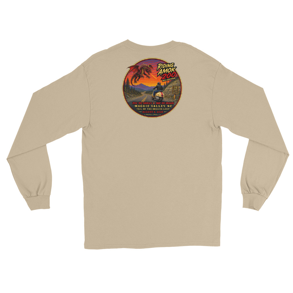 Dragon 200 Men’s Long Sleeve Shirt - Image 10