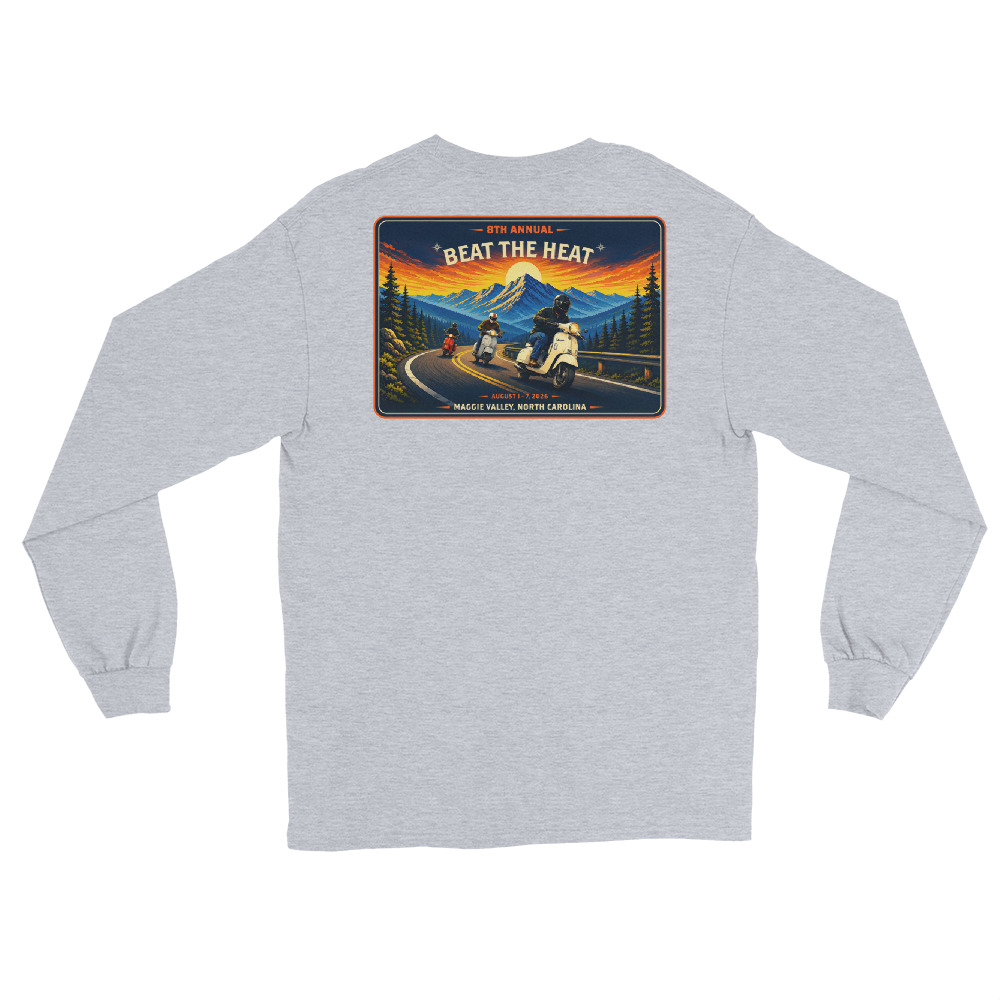 Beat the Heat Men’s Long Sleeve Shirt - Image 9