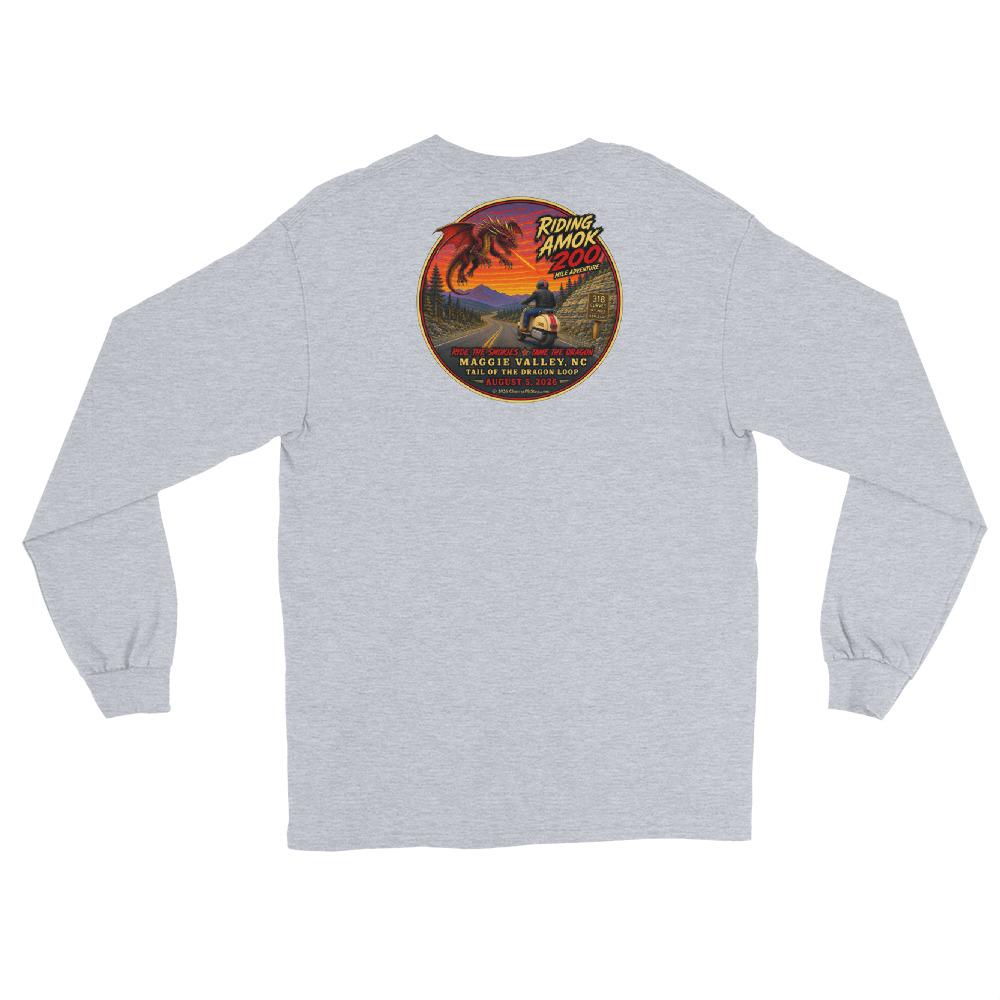 Dragon 200 Men’s Long Sleeve Shirt - Image 8
