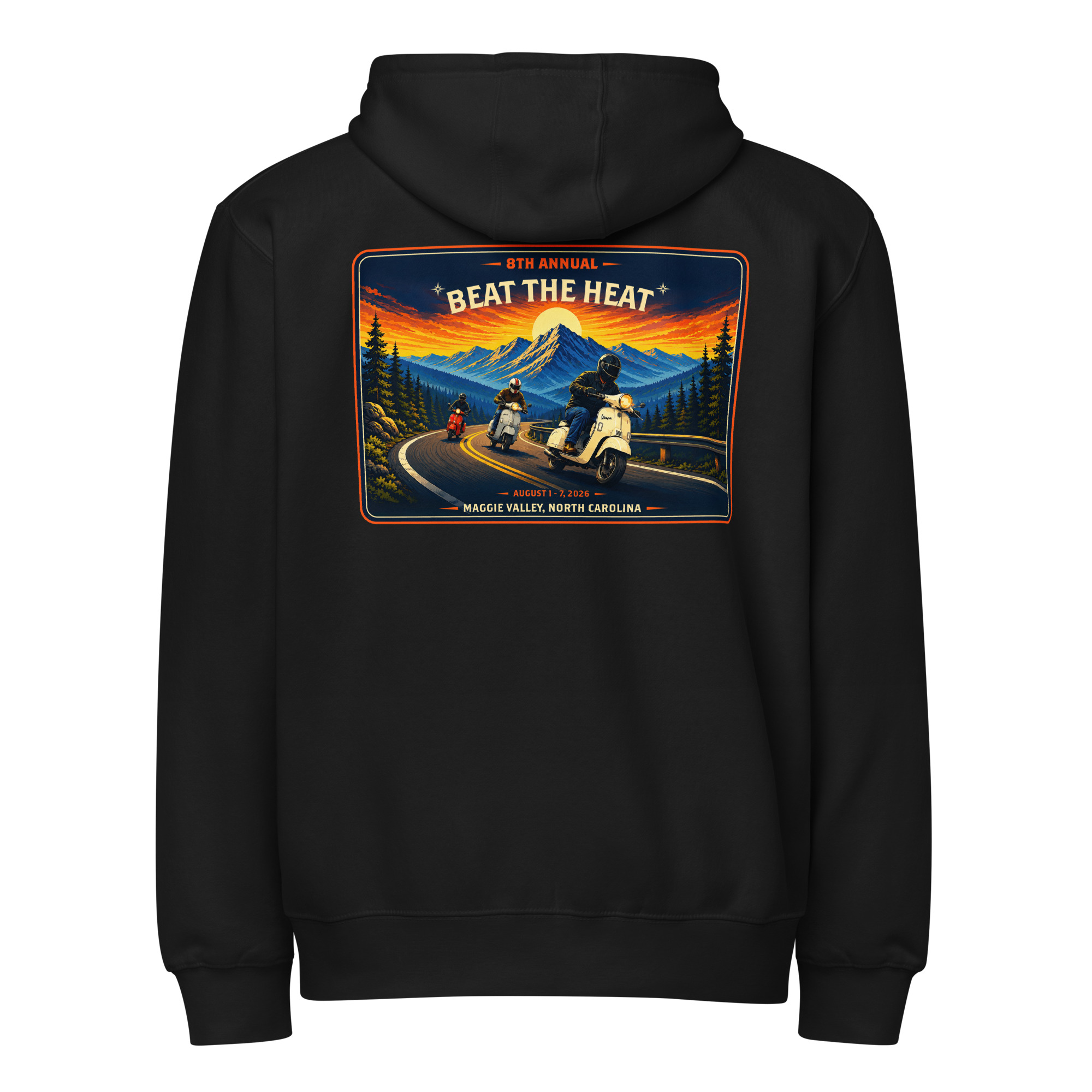 Beat the Heat Premium full zip hoodie - Image 11