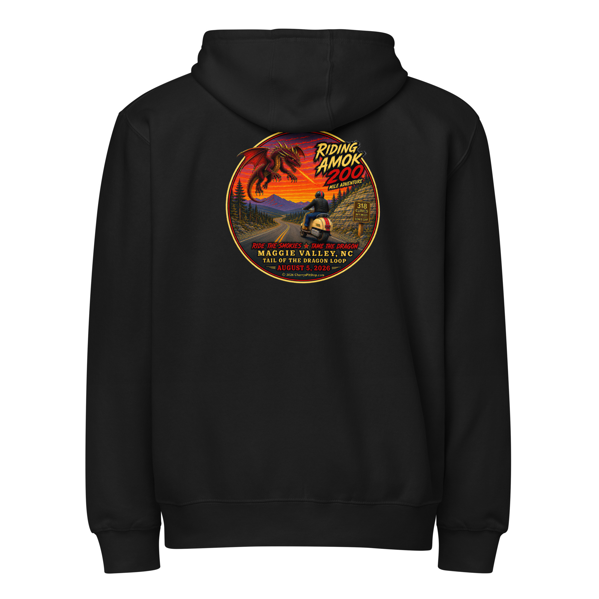 Dragon 200 Women's Premium Full-Zip Hoodie - Image 6