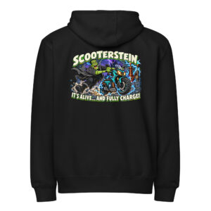 Scooterstein — Premium Full Zip Hoodie