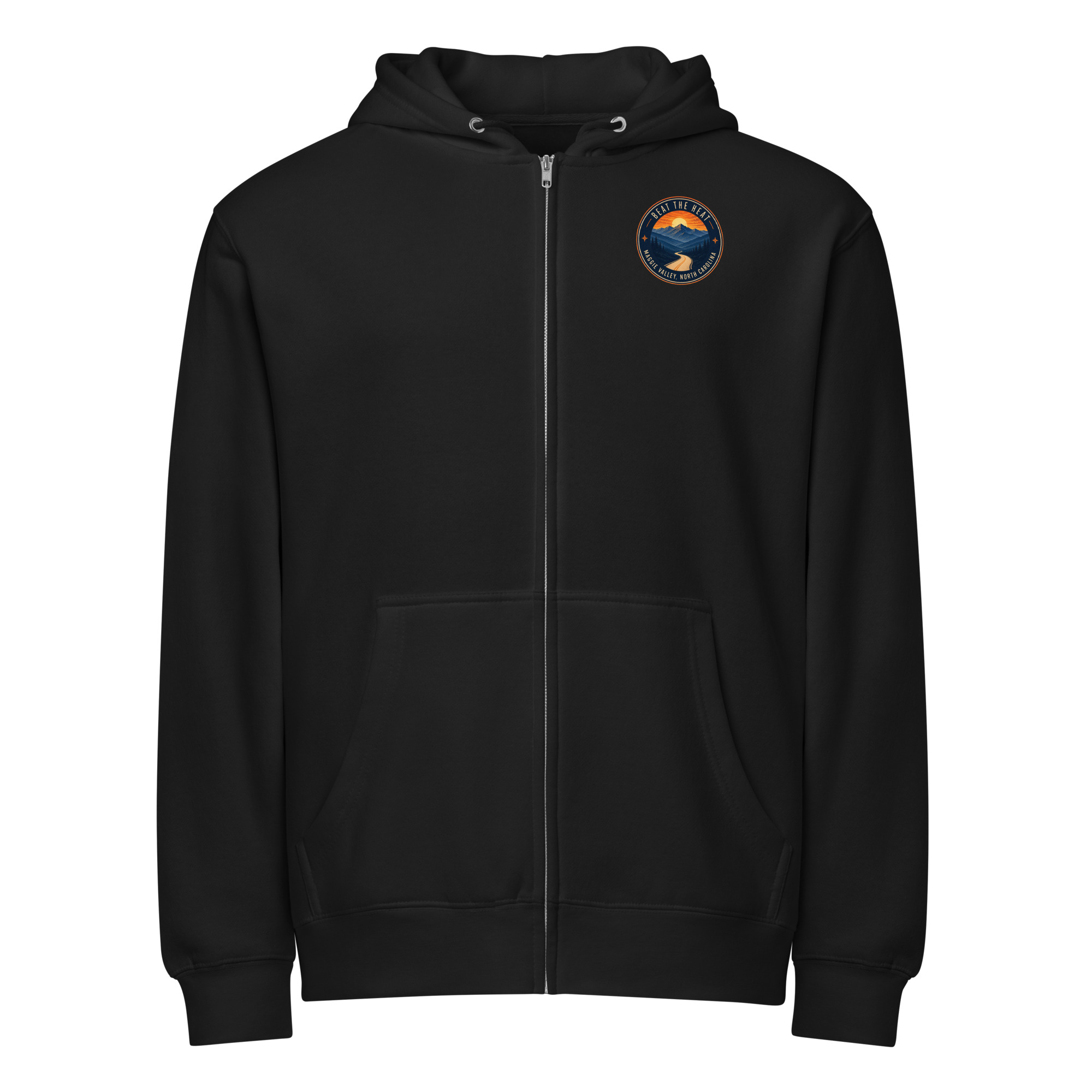 Beat the Heat Premium full zip hoodie - Image 2