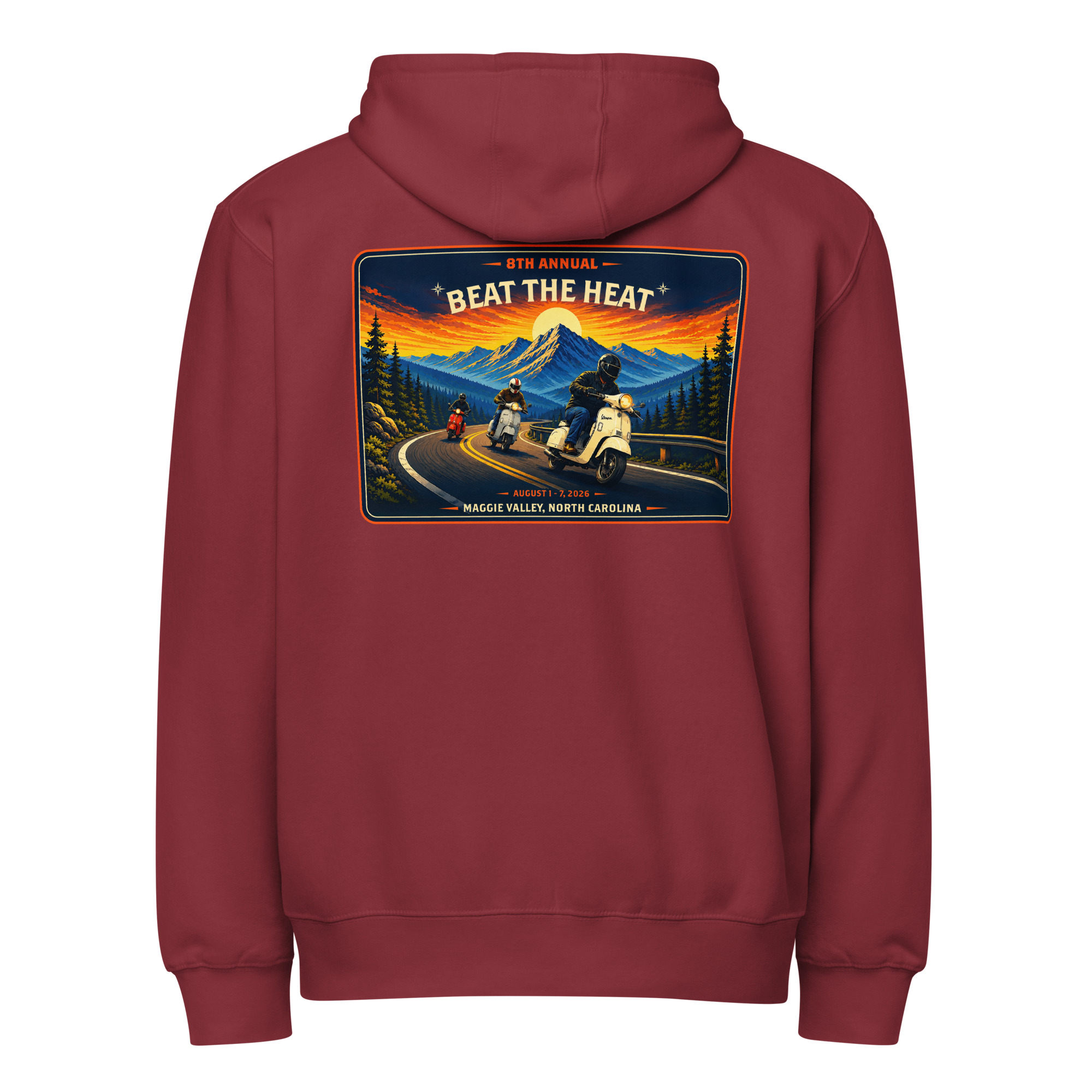 Beat the Heat Premium full zip hoodie - Image 13