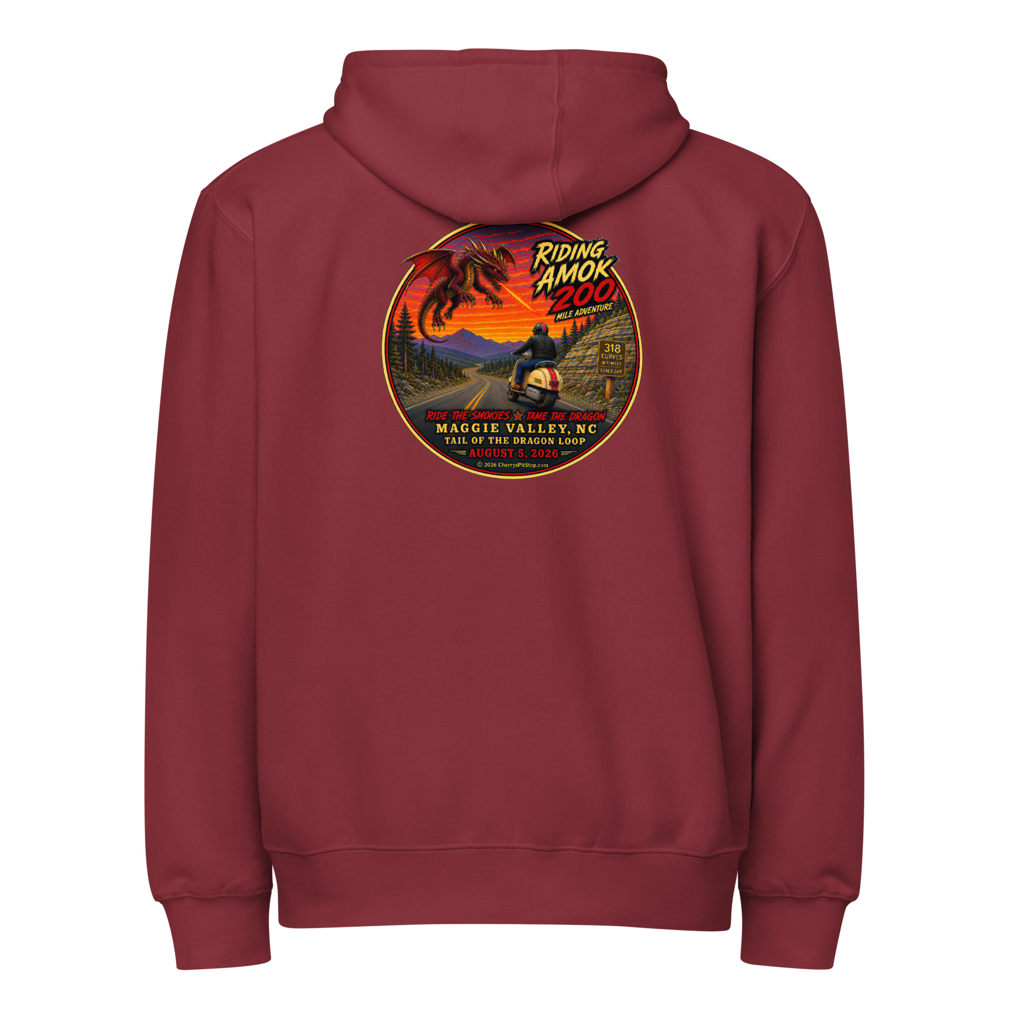 Dragon 200 Premium Full-Zip hoodie - Image 14