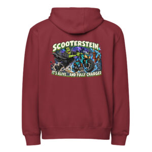 Scooterstein — Women’s Premium Full Zip Hoodie