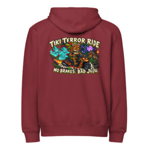 Tiki Terror Ride - Premium Full-Zip Hoodie