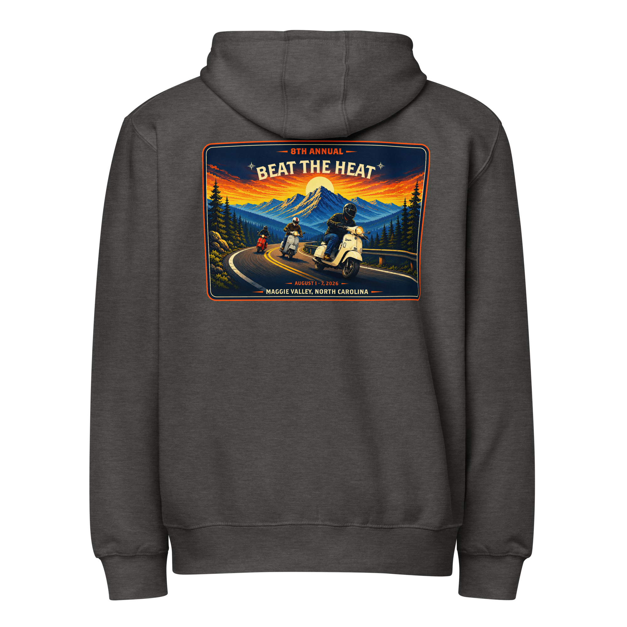 Beat the Heat Premium full zip hoodie - Image 14