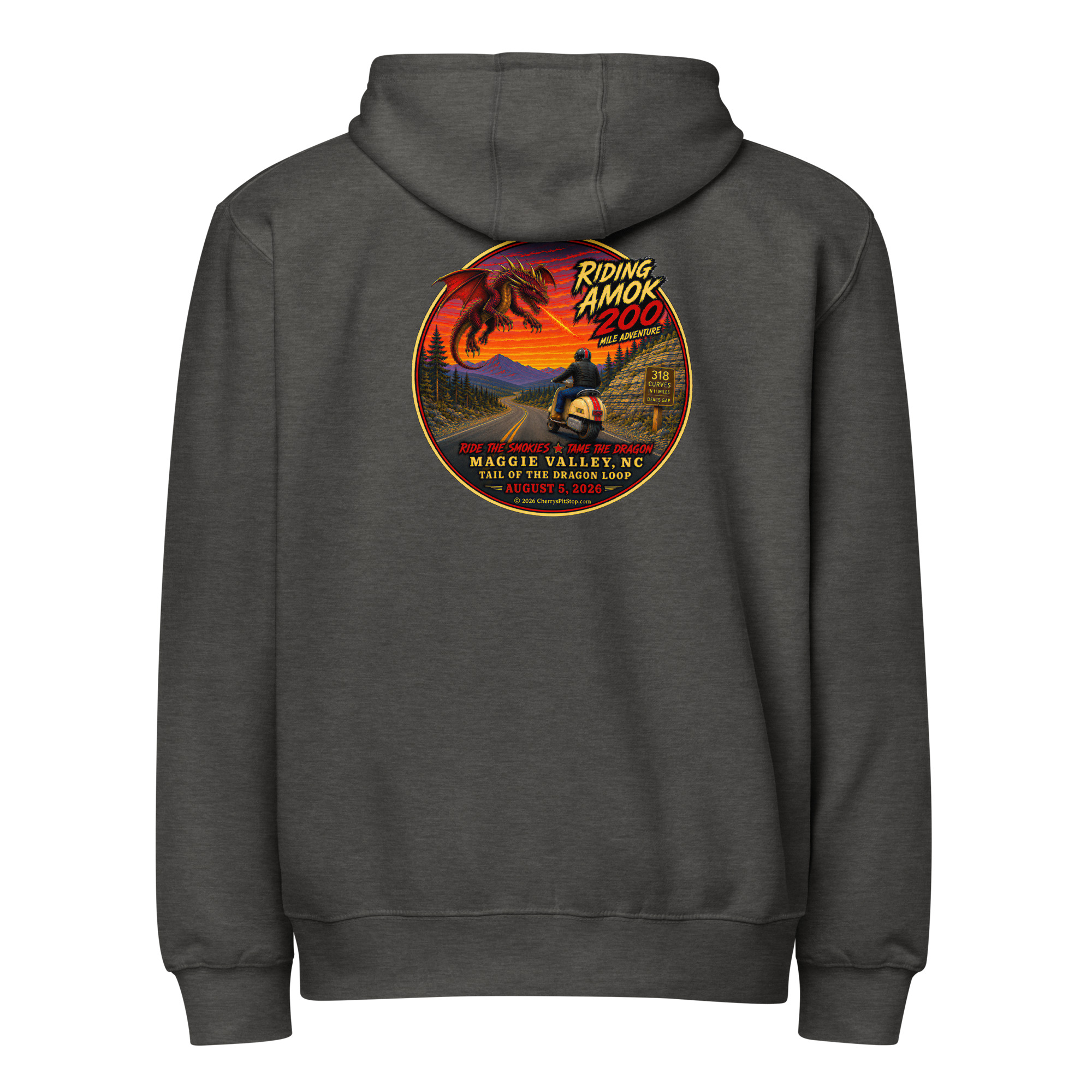 Dragon 200 Premium Full-Zip hoodie - Image 15