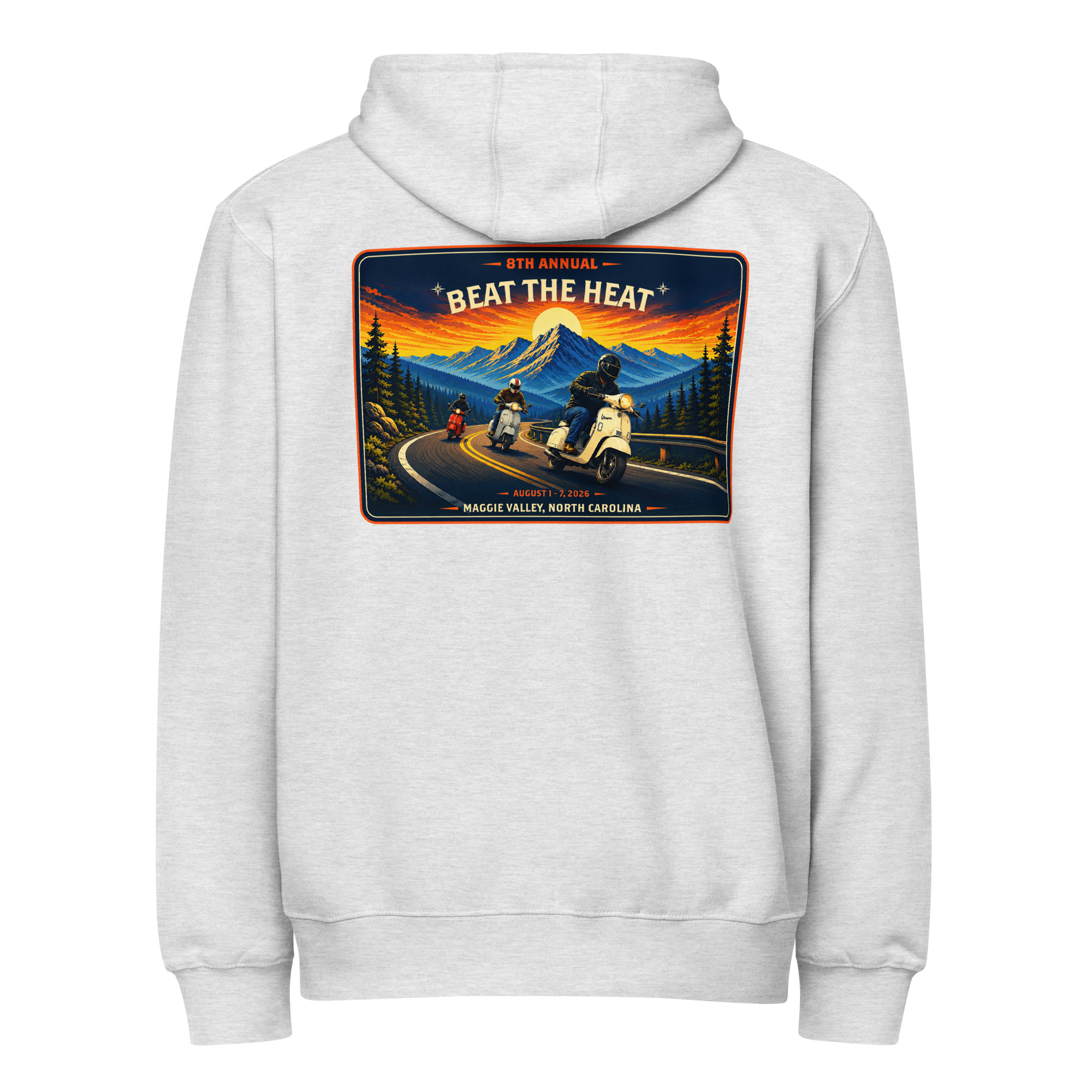 Beat the Heat Premium full zip hoodie - Image 16