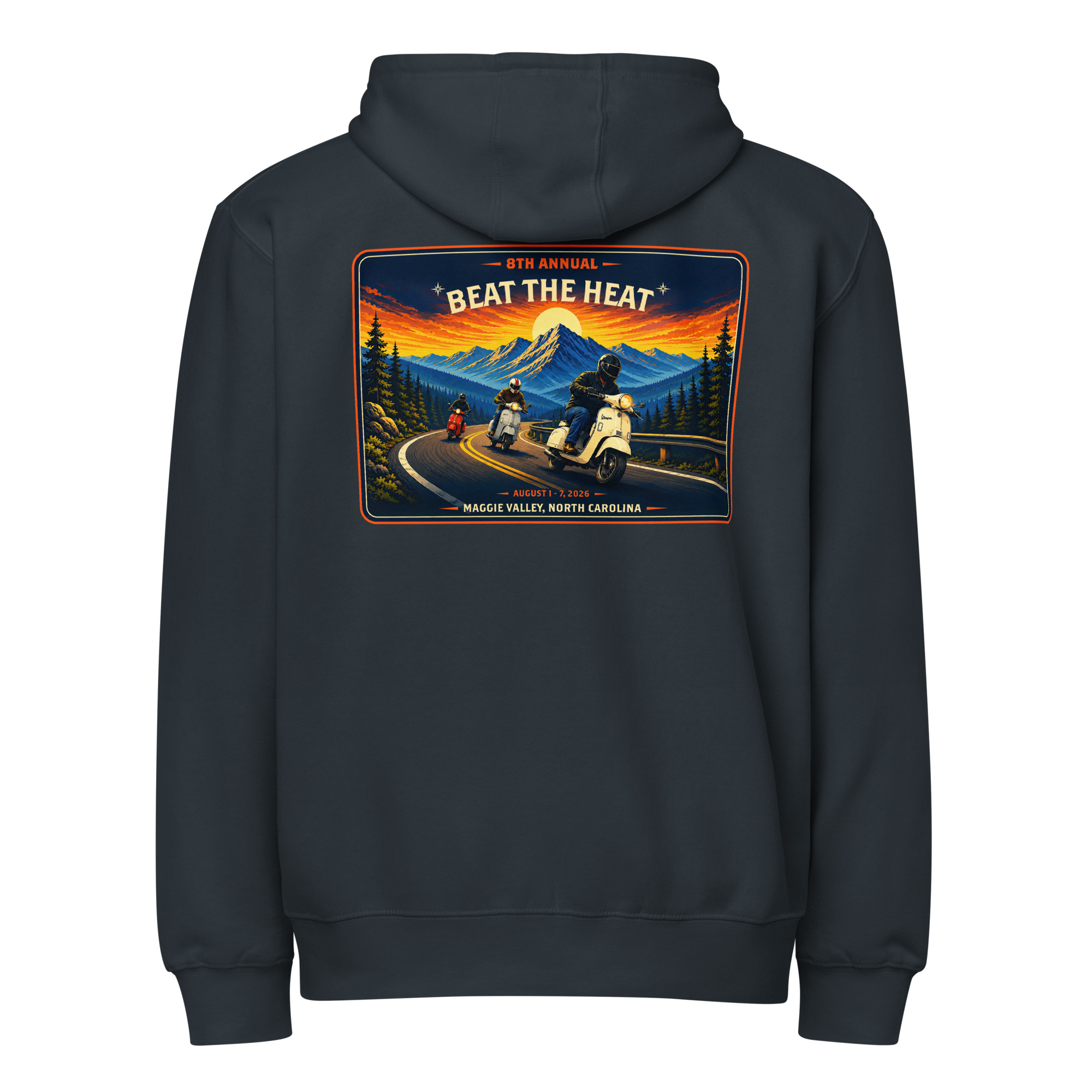 Beat the Heat Premium full zip hoodie - Image 12