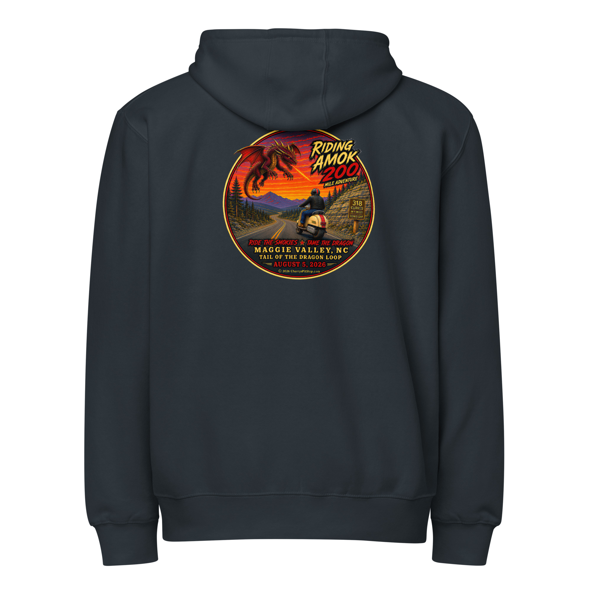 Dragon 200 Premium Full-Zip hoodie - Image 13