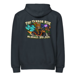 Tiki Terror Ride – Unisex Premium Full-Zip Hoodie