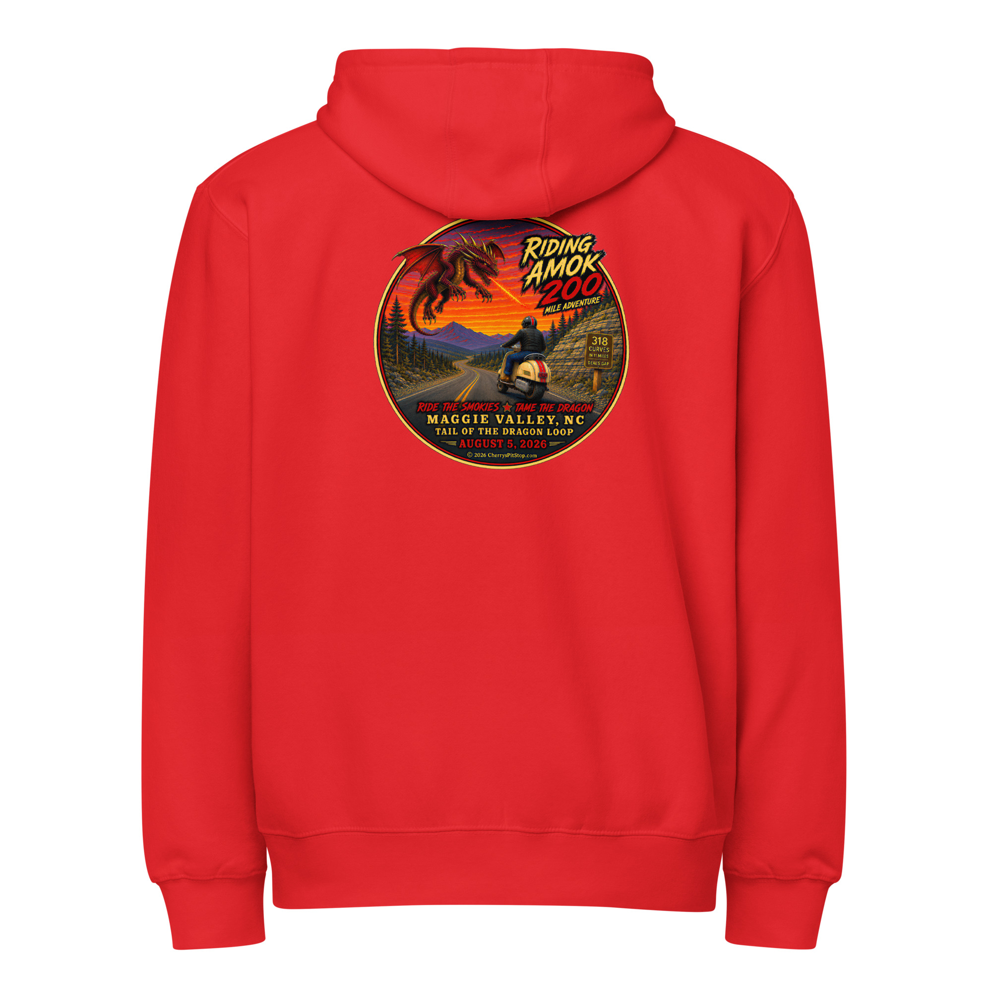 Dragon 200 Women's Premium Full-Zip Hoodie