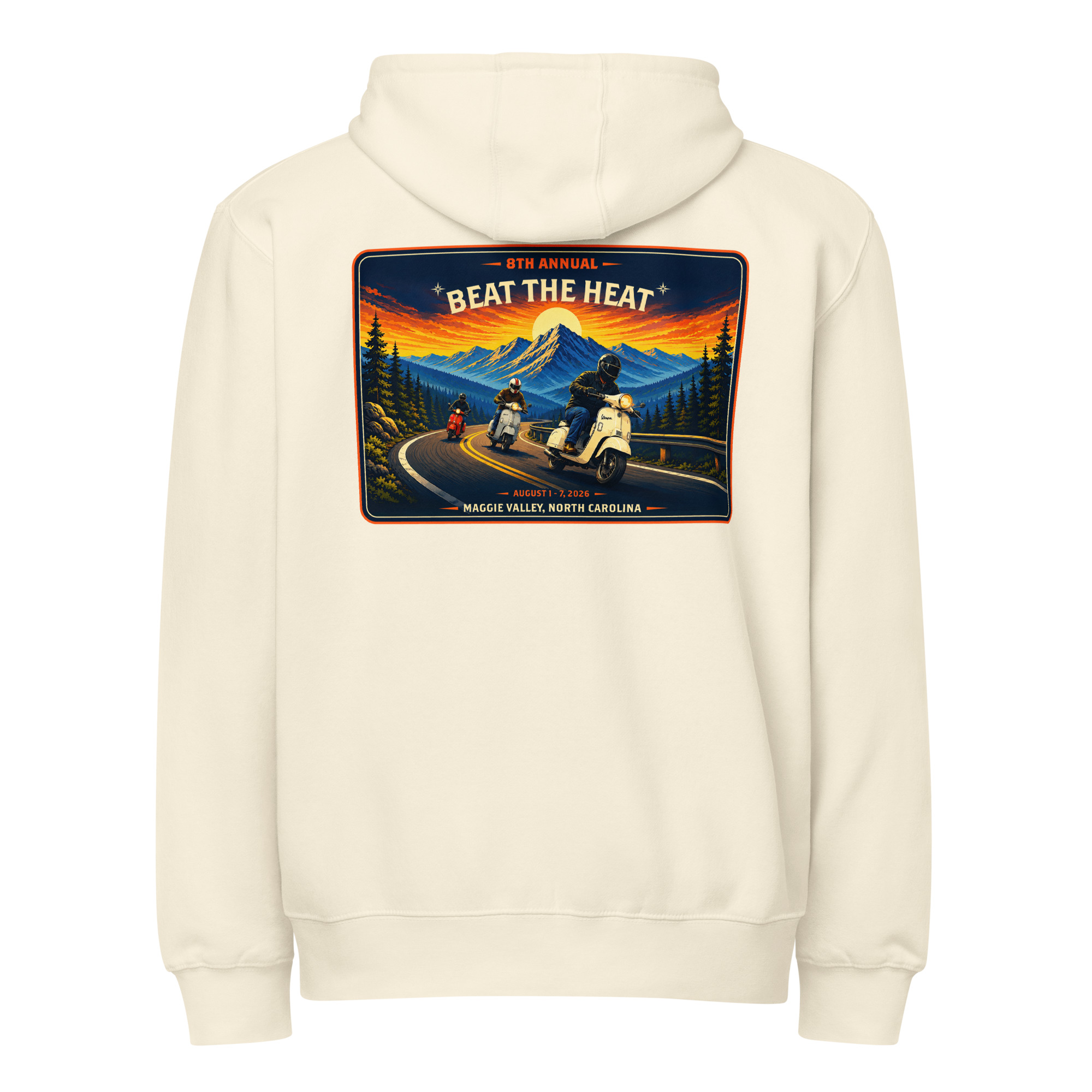 Beat the Heat Premium full zip hoodie - Image 17