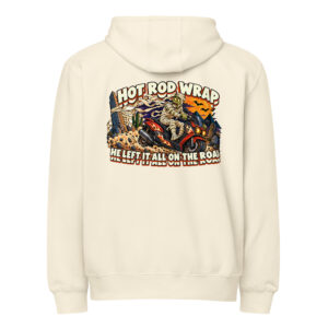 Hot Rod Wrap - Premium Full-Zip Hoodie