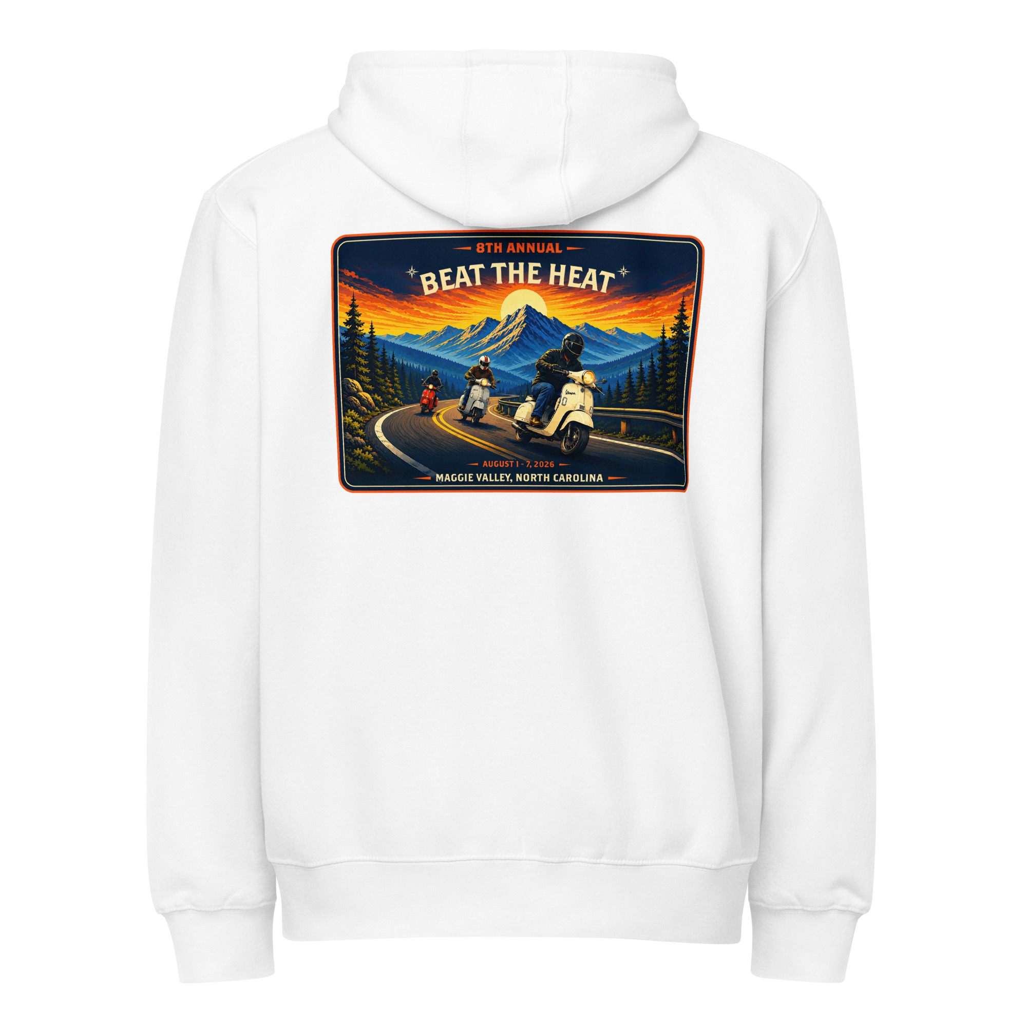 Beat the Heat Premium full zip hoodie - Image 18