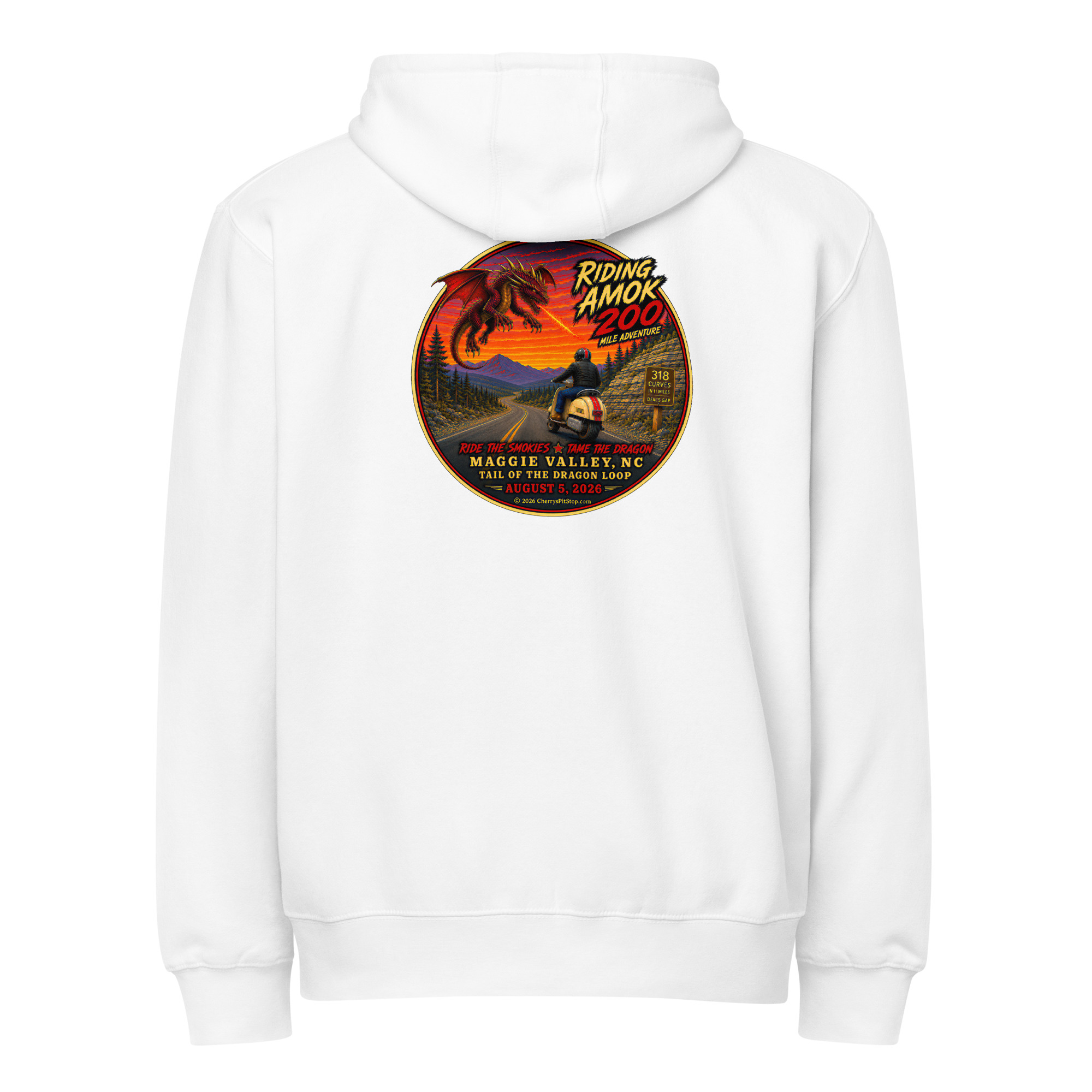 Dragon 200 Premium Full-Zip hoodie - Image 20