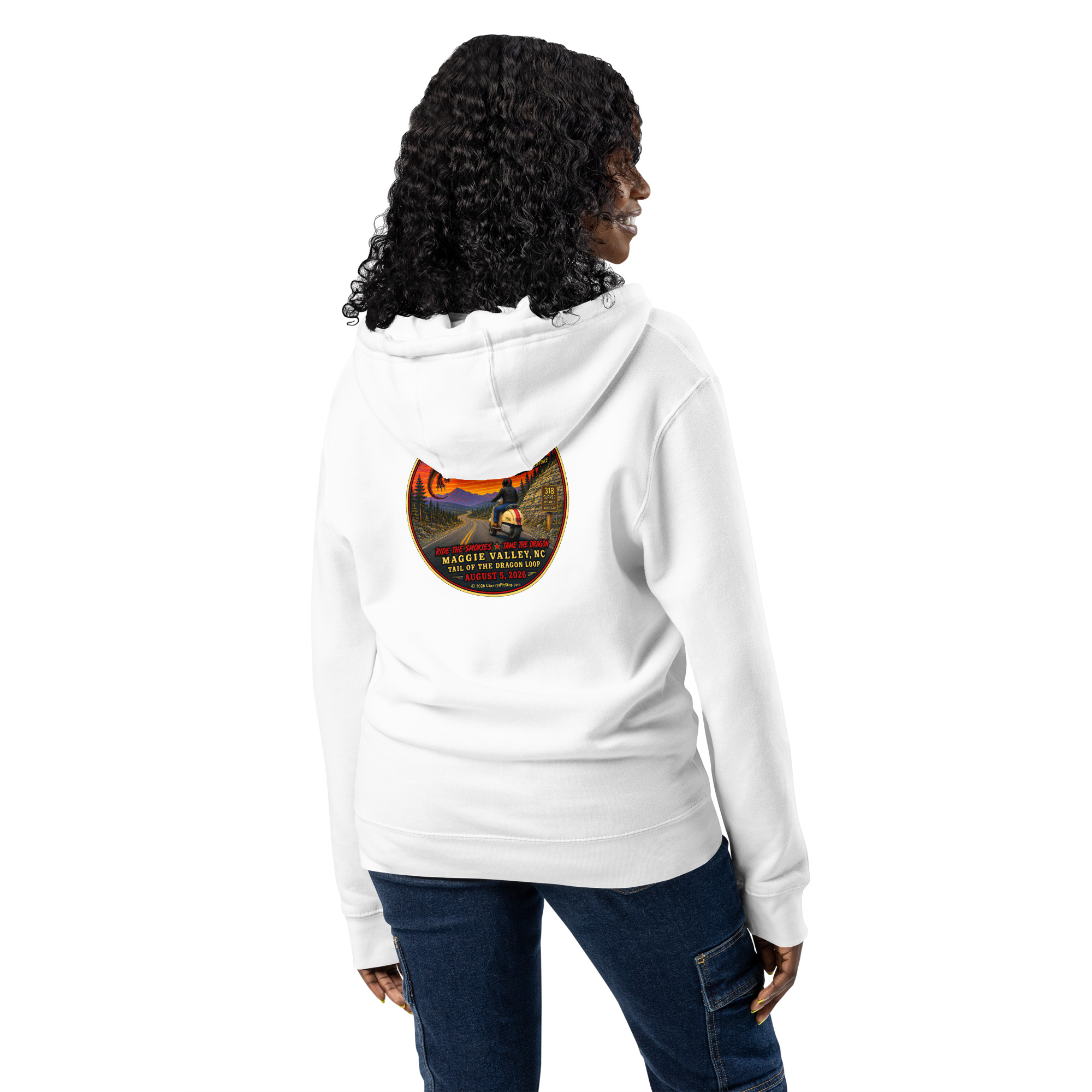 Dragon 200 Women's Premium Full-Zip Hoodie - Image 2
