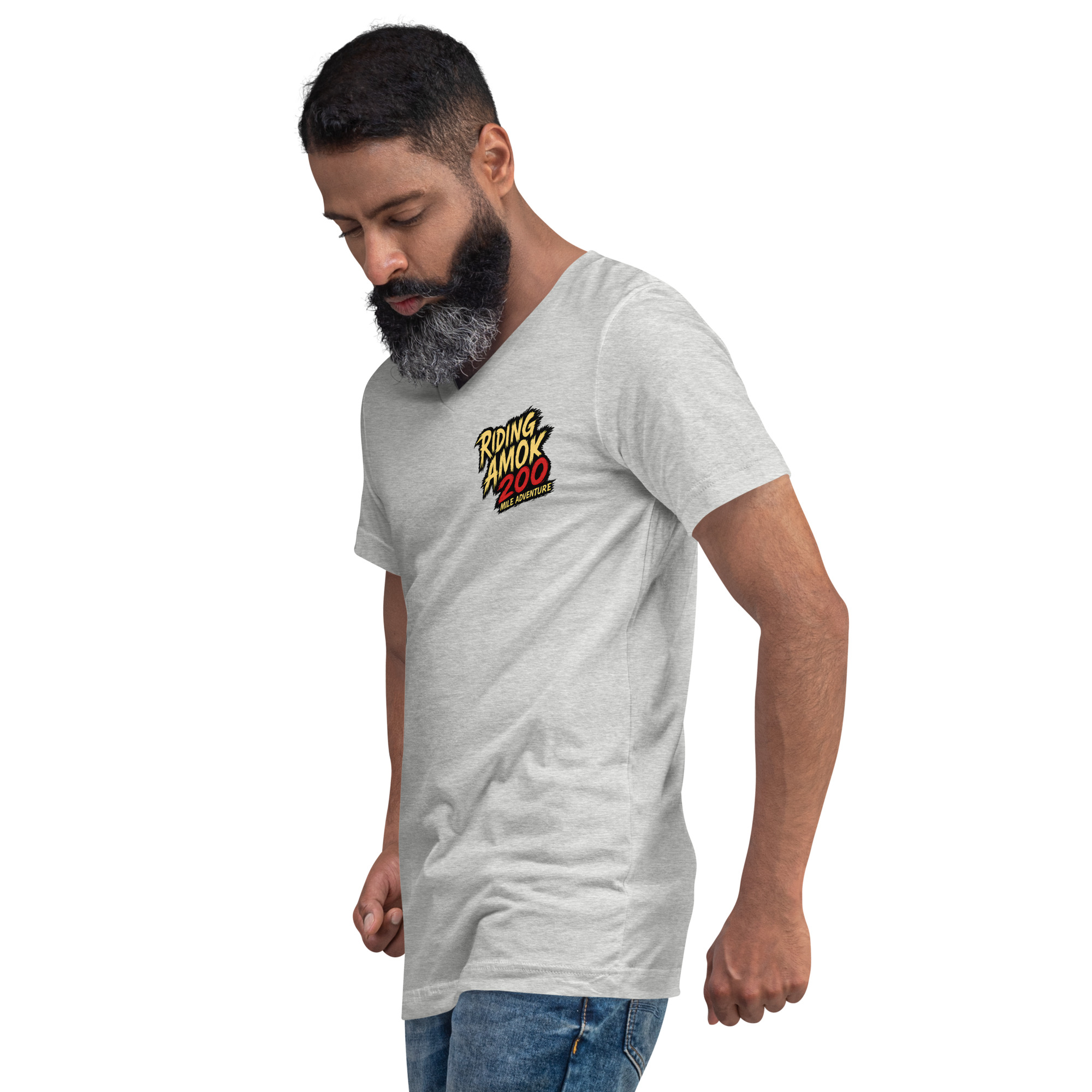 Dragon 200 Unisex V-Neck T-Shirt - Image 17