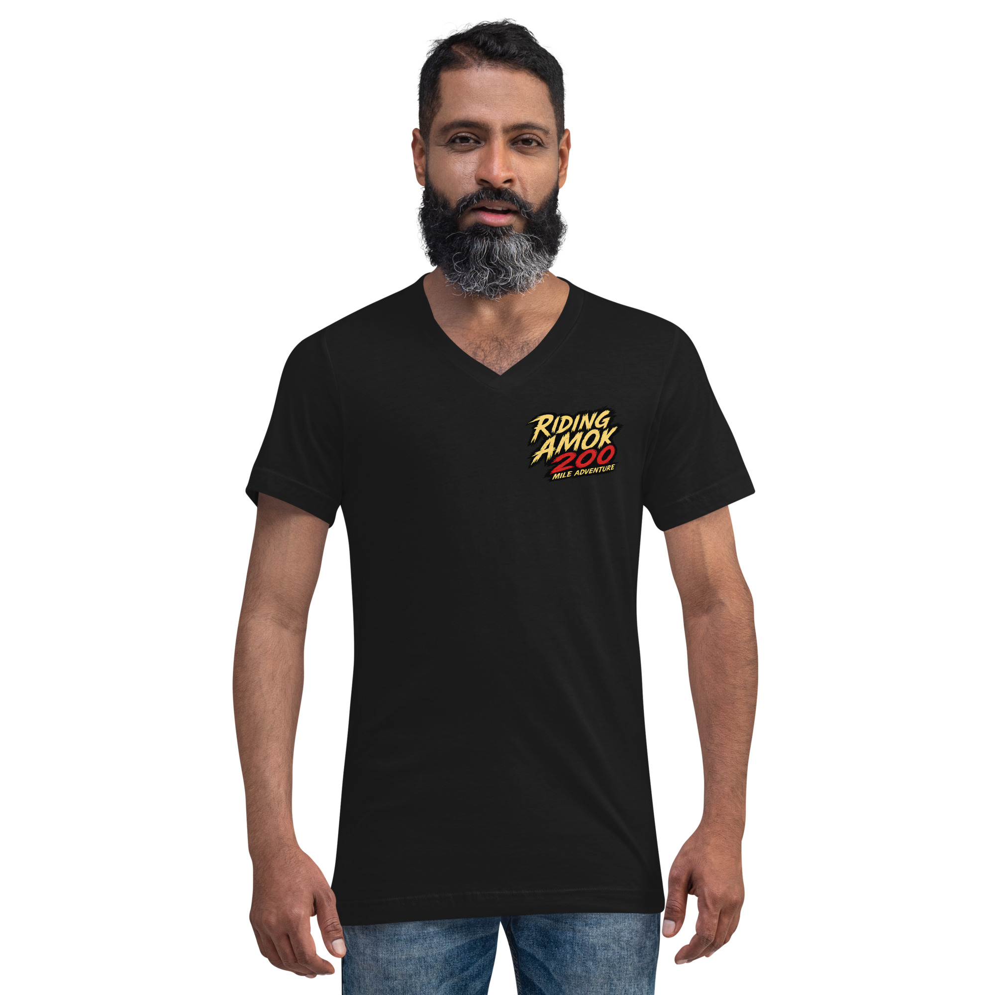 Dragon 200 Unisex V-Neck T-Shirt - Image 18