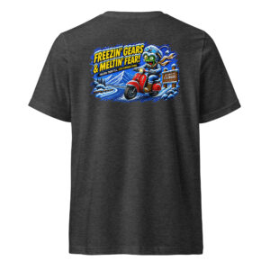 Outta Space, Freezin' - Unisex Short Sleeve V-Neck T-Shirt
