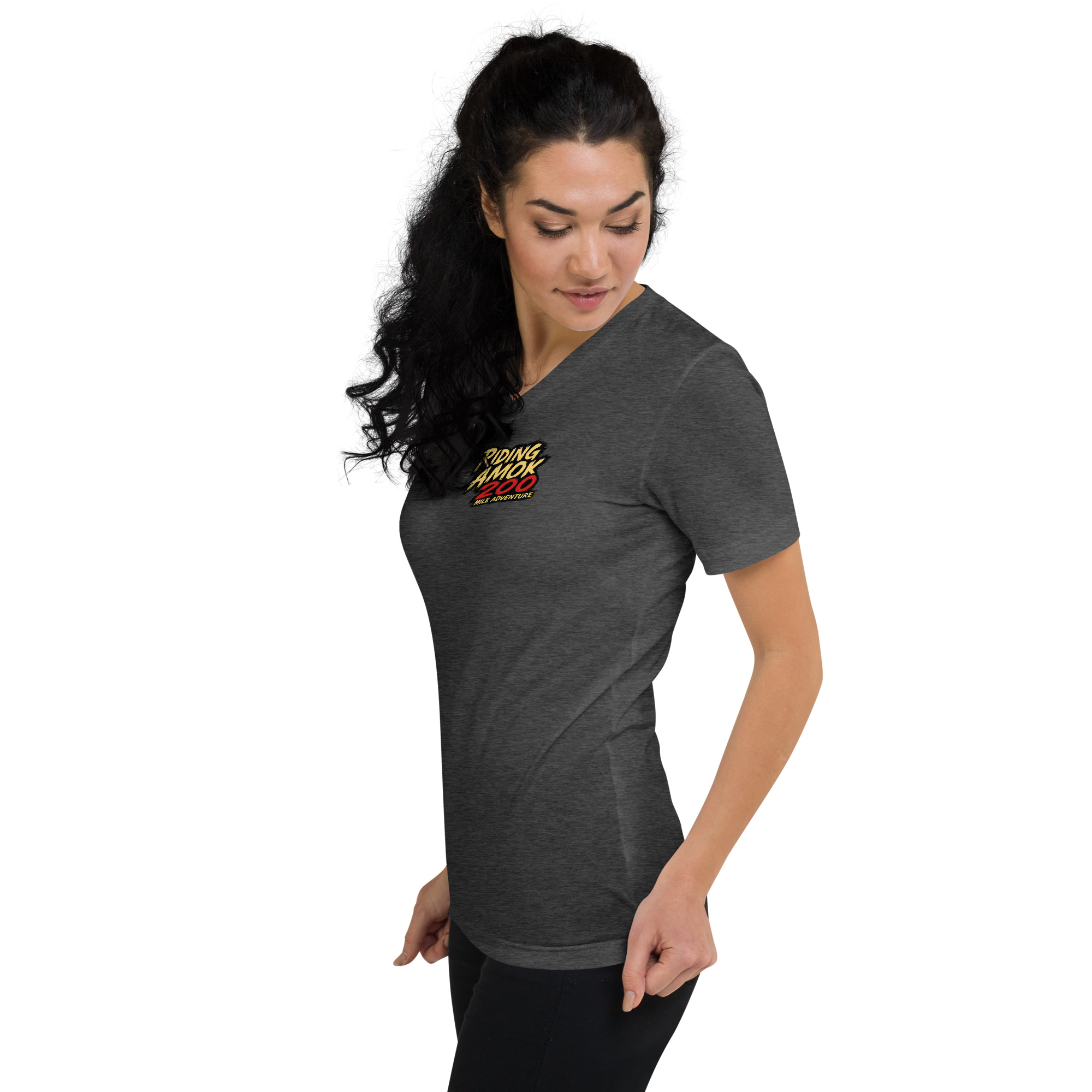 Dragon 200 Unisex V-Neck T-Shirt - Image 15