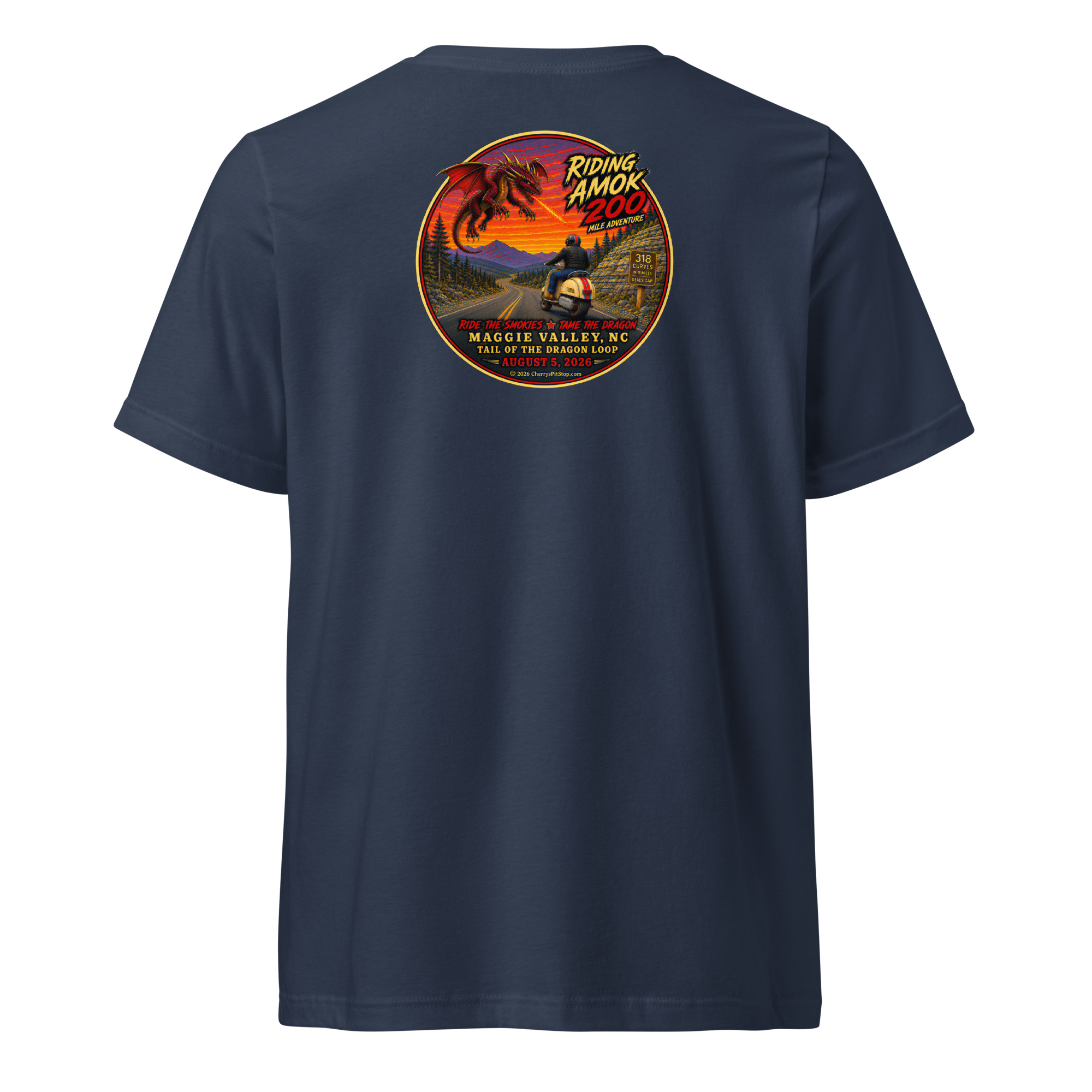Dragon 200 Unisex V-Neck T-Shirt
