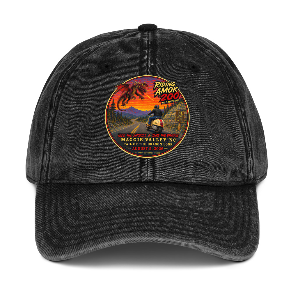 Dragon 200 Vintage Cotton Twill Cap