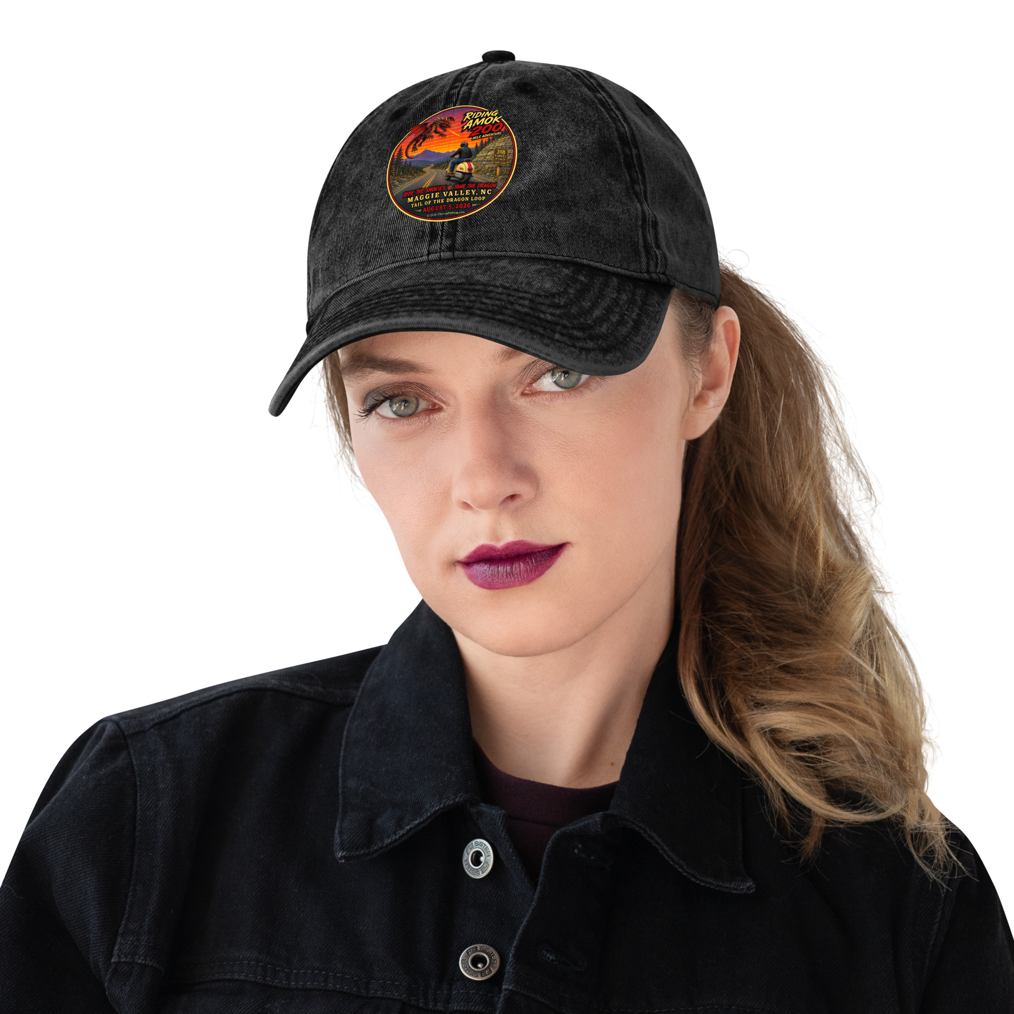 Dragon 200 Vintage Cotton Twill Cap - Image 20