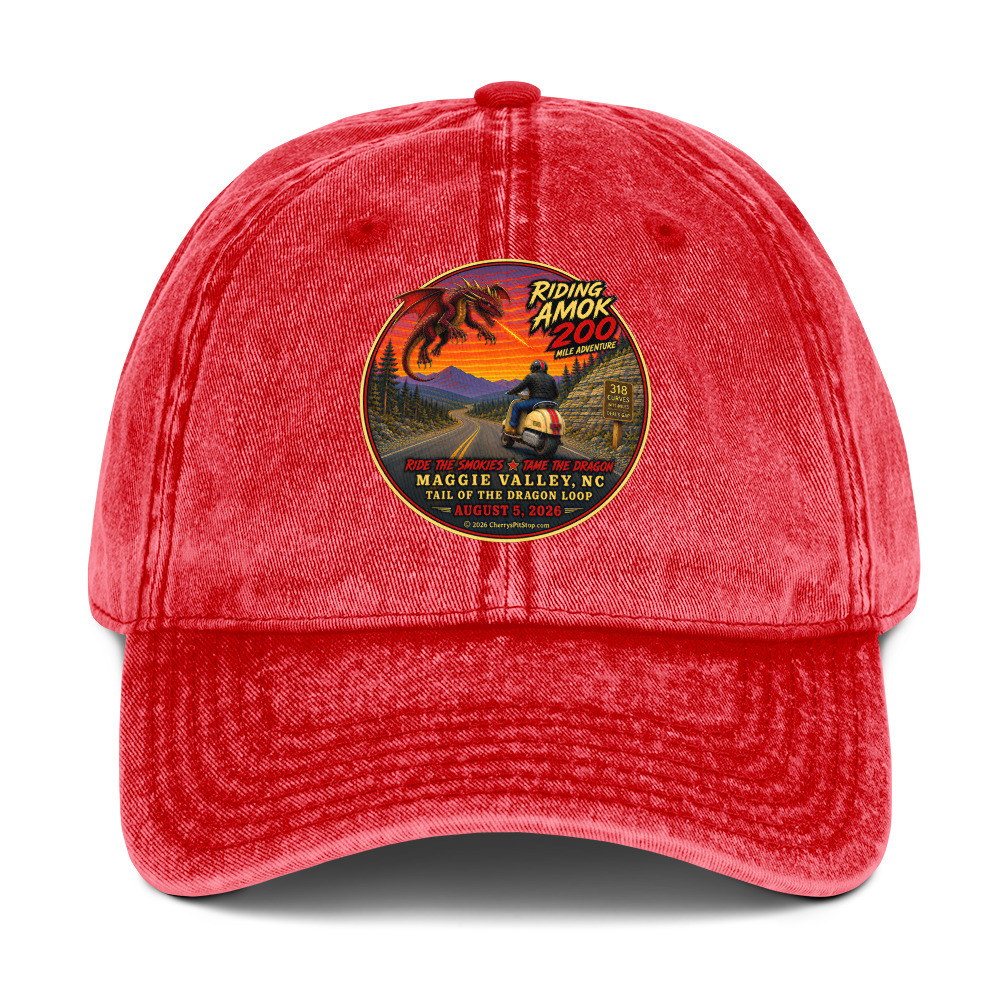 Dragon 200 Vintage Cotton Twill Cap - Image 4