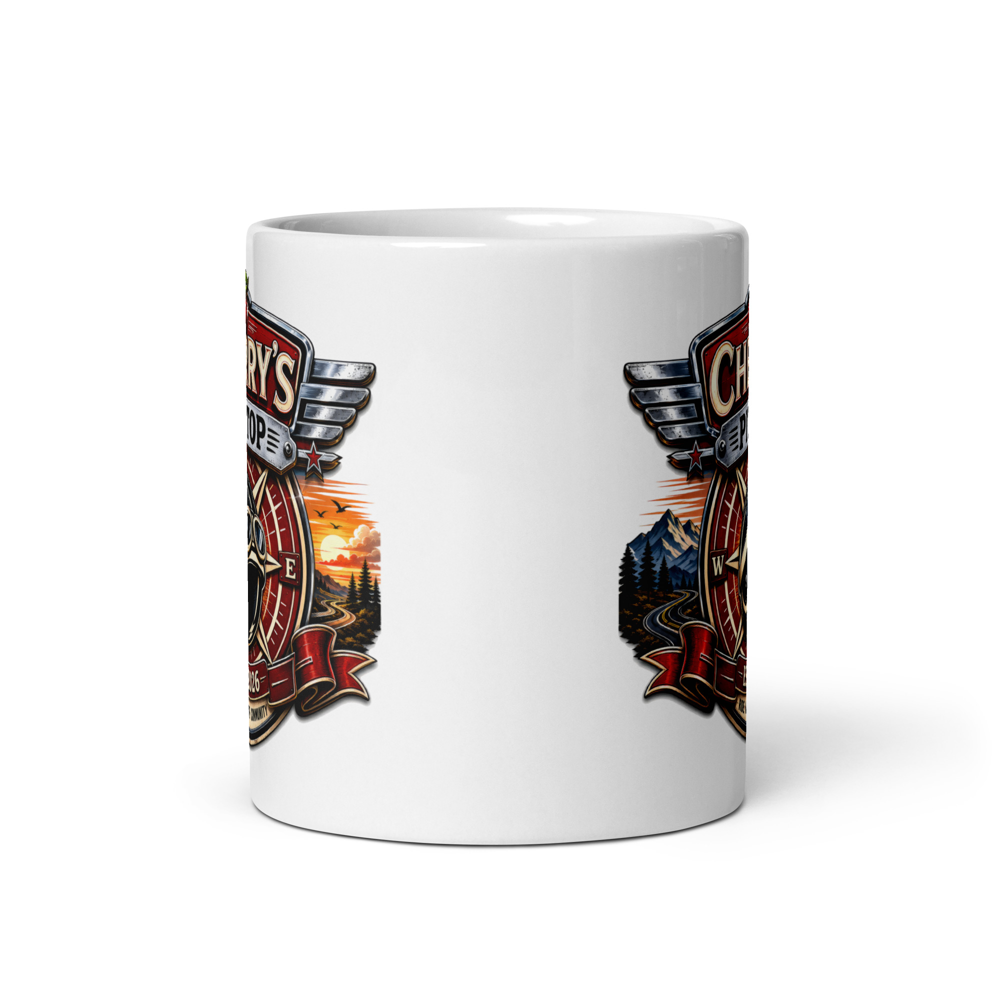 Cherry's Pit Stop Official Coffee Mug - Image 5