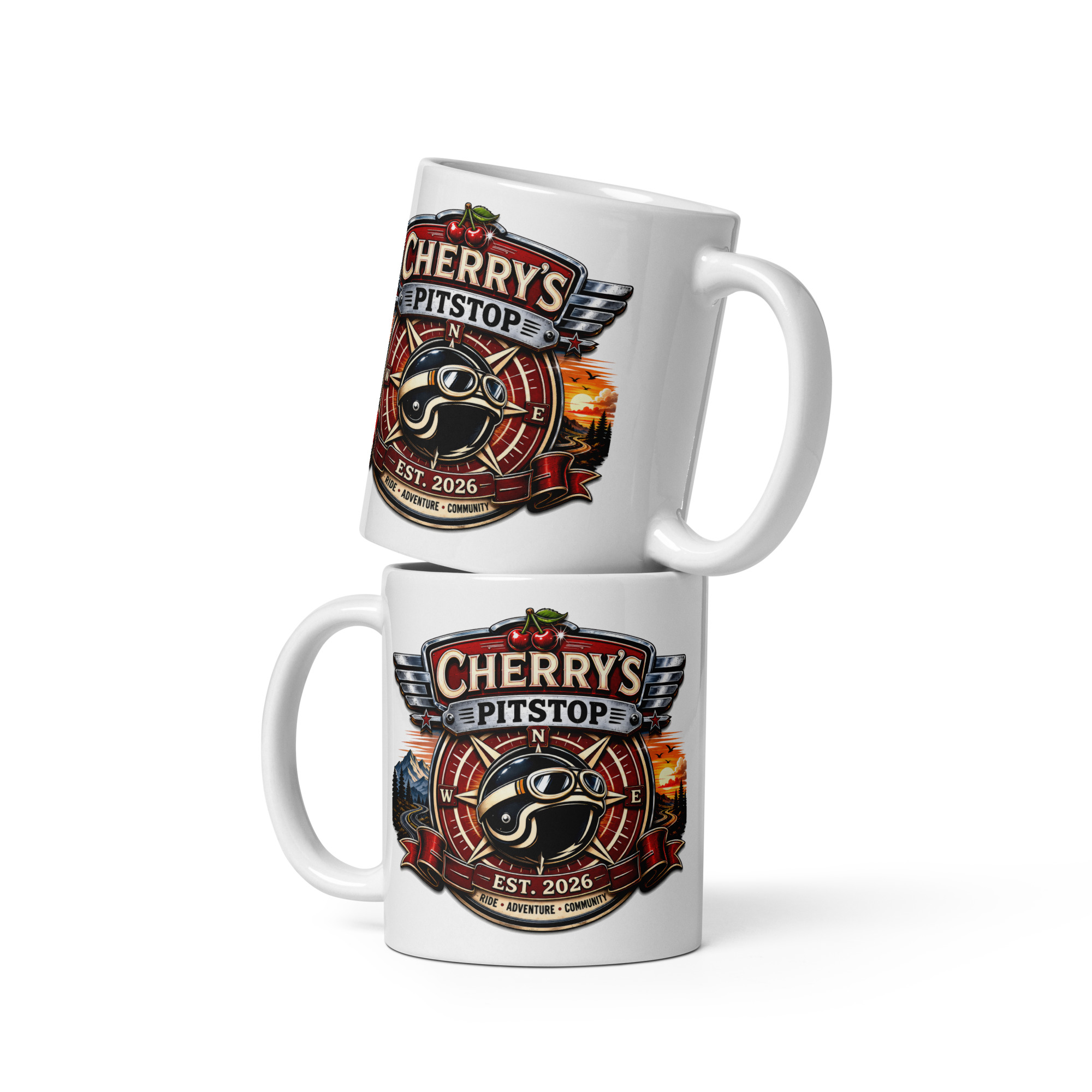 Cherry's Pit Stop Official Coffee Mug
