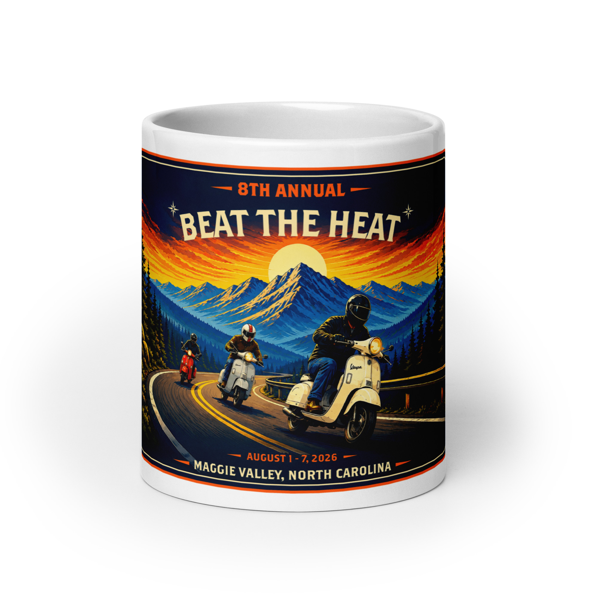 8th Annual Beat the Heat Ceramic Mug - Image 8