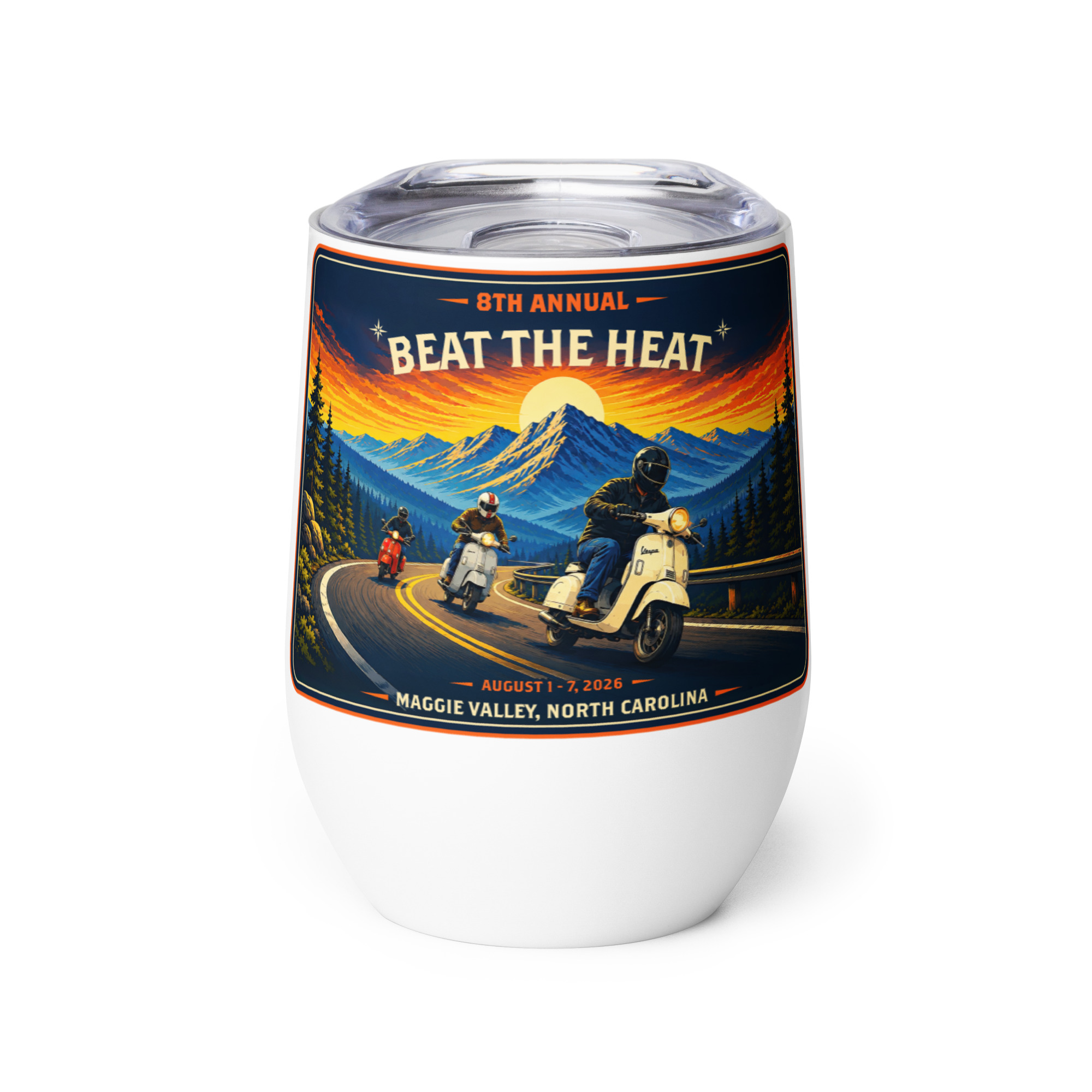 8th Annual Beat the Heat Wine Tumbler