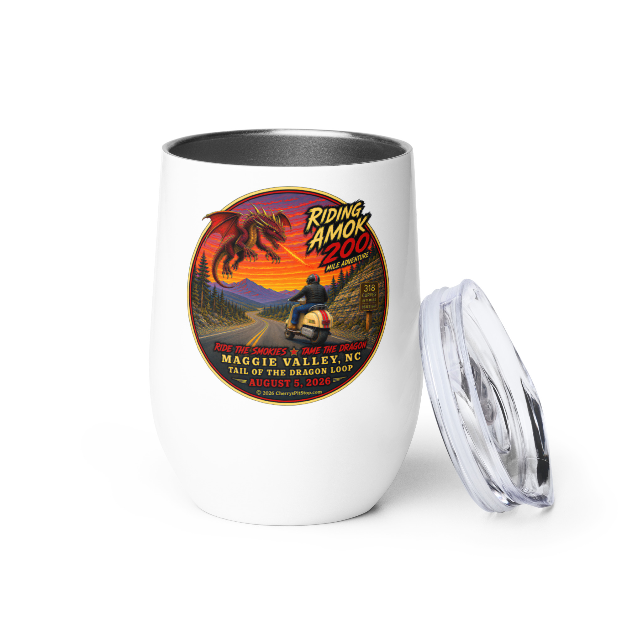Dragon 200 Wine Tumbler – 12 oz - Image 5