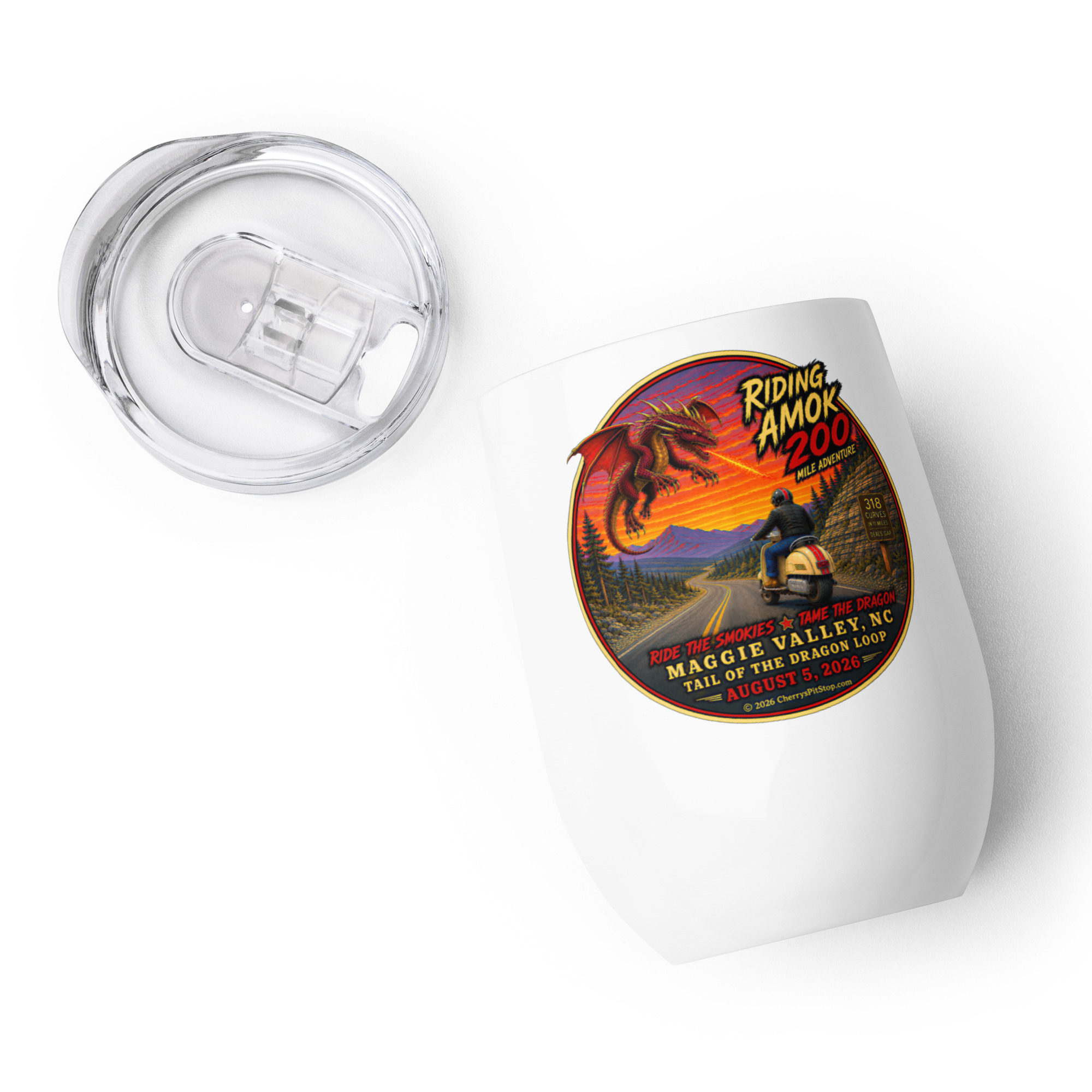 Dragon 200 Wine Tumbler – 12 oz - Image 6
