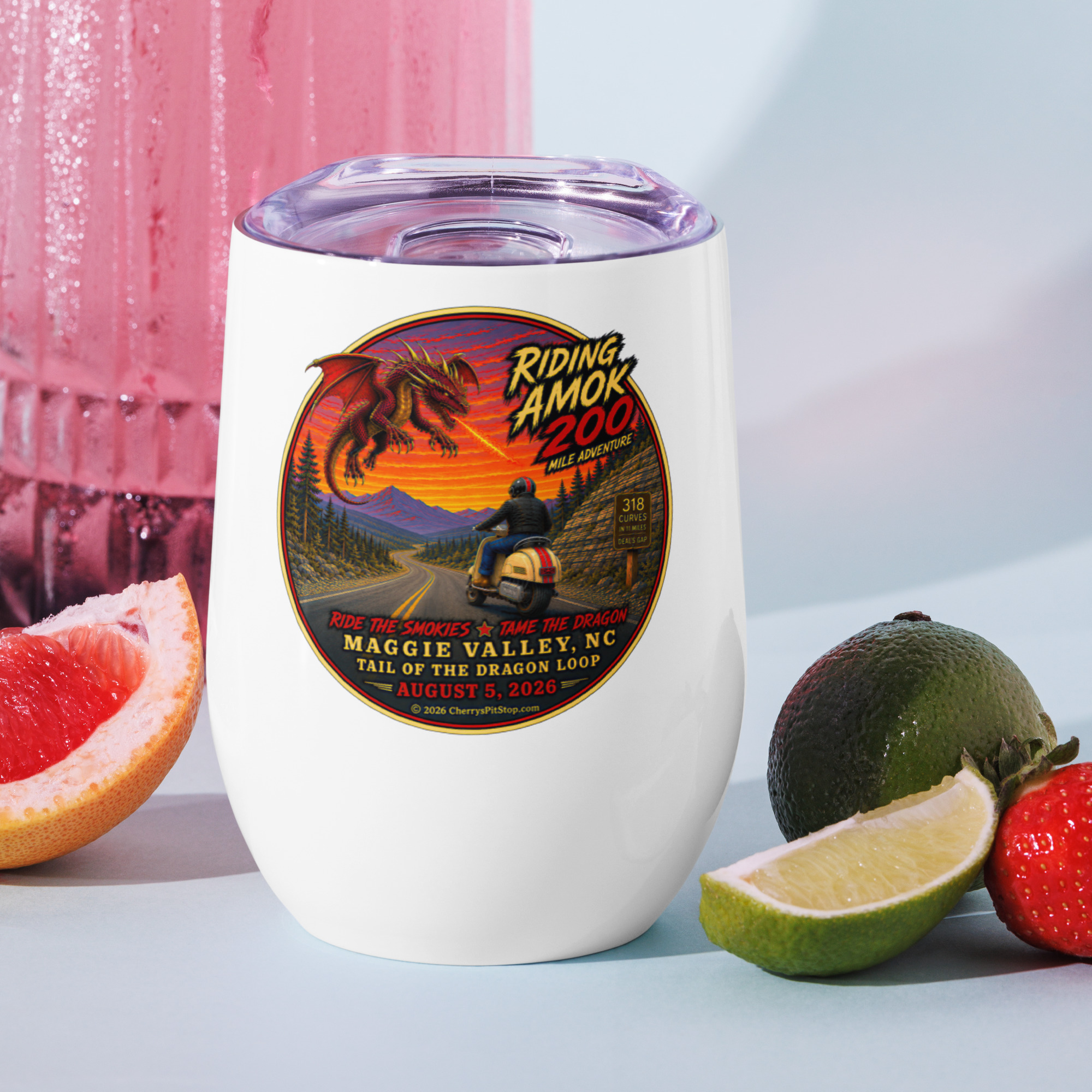 Dragon 200 Wine Tumbler – 12 oz - Image 8