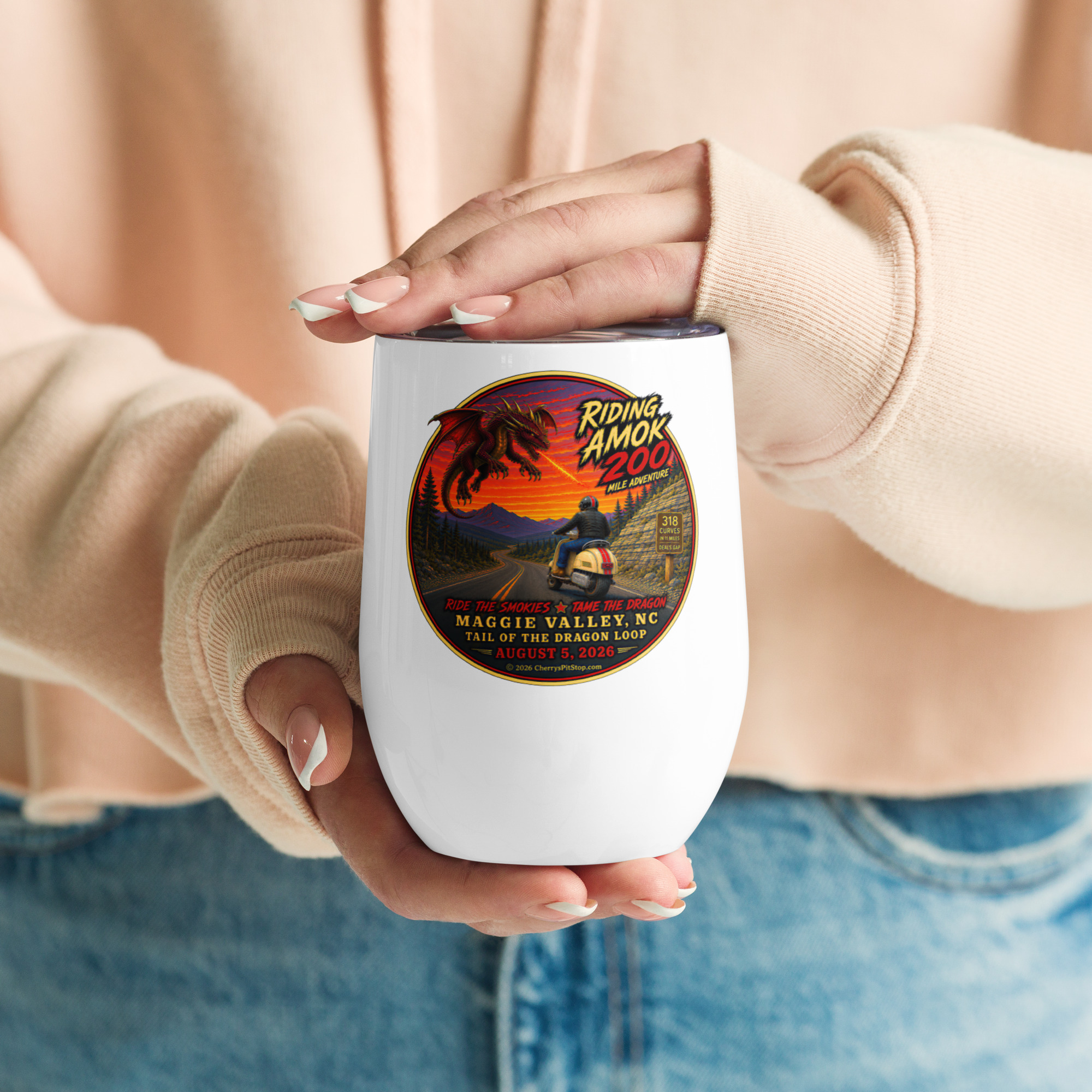 Dragon 200 Wine Tumbler – 12 oz - Image 9