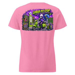 Outta Space, Lunar Pit Stop - Women’s Semi Fitted Tee