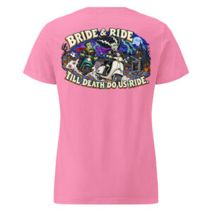 Bride & Ride – Women’s Softstyle T-Shirt